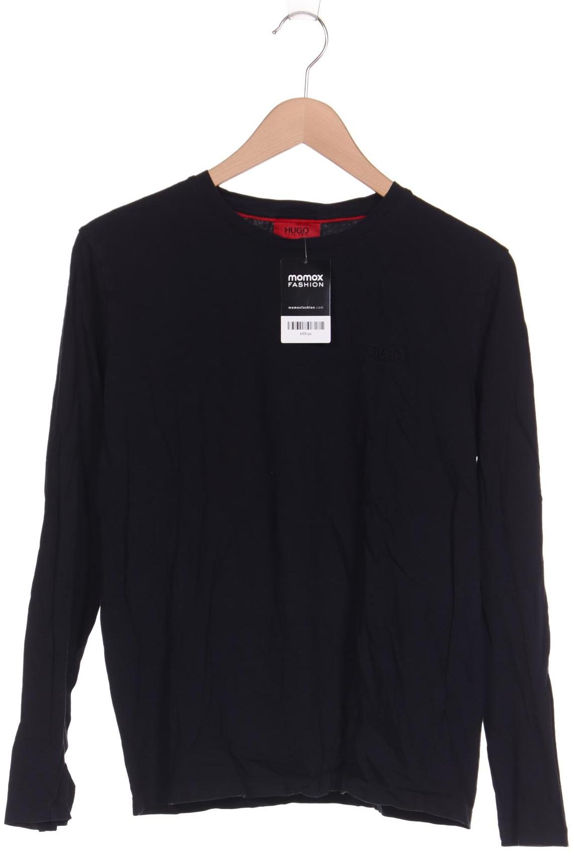 

HUGO by Hugo Boss Herren Langarmshirt, schwarz