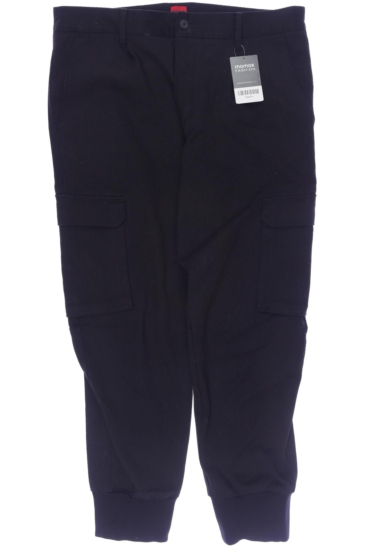 

Hugo by Hugo Boss Herren Stoffhose, schwarz, Gr. 50