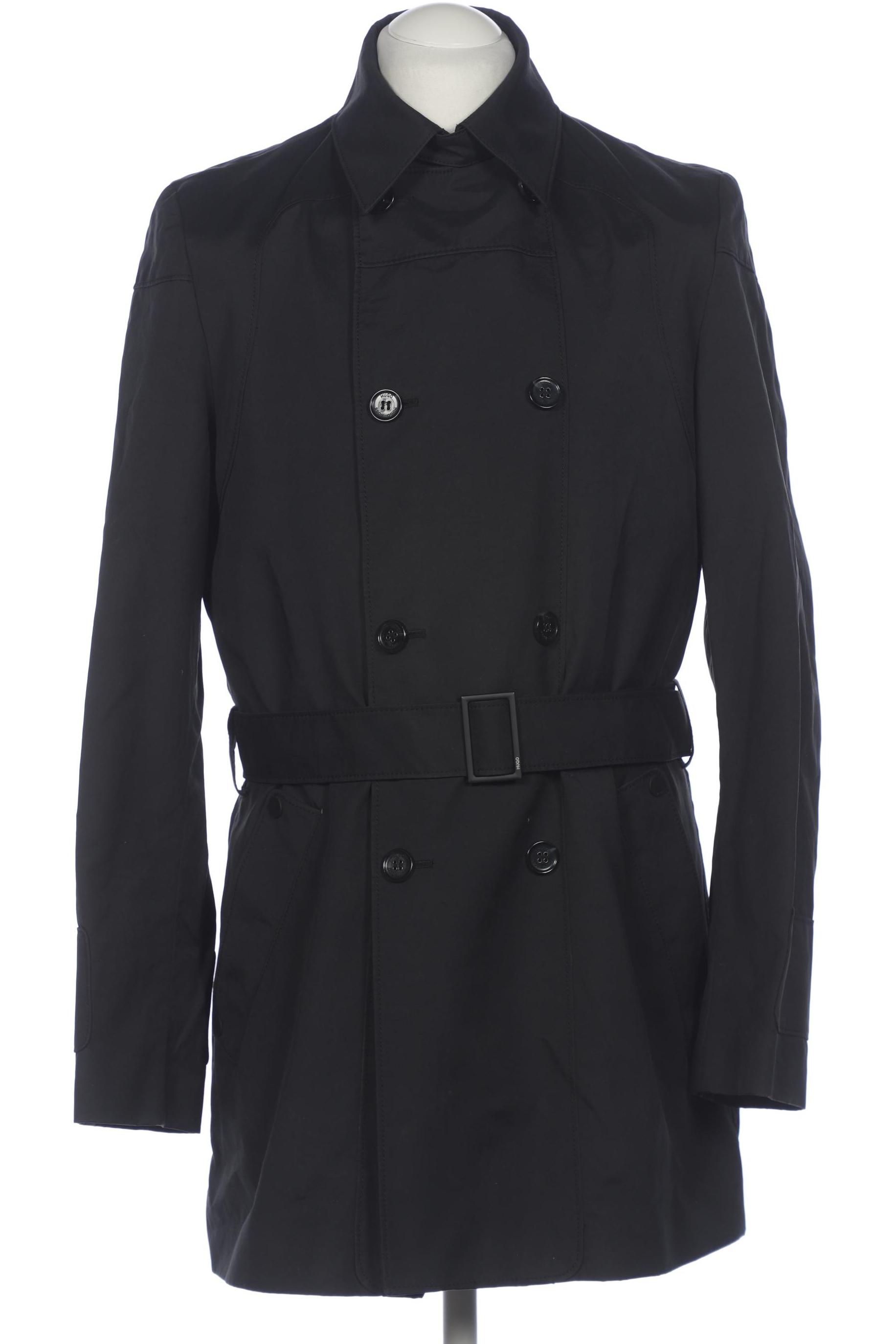 

Hugo by Hugo Boss Herren Mantel, schwarz, Gr. 48