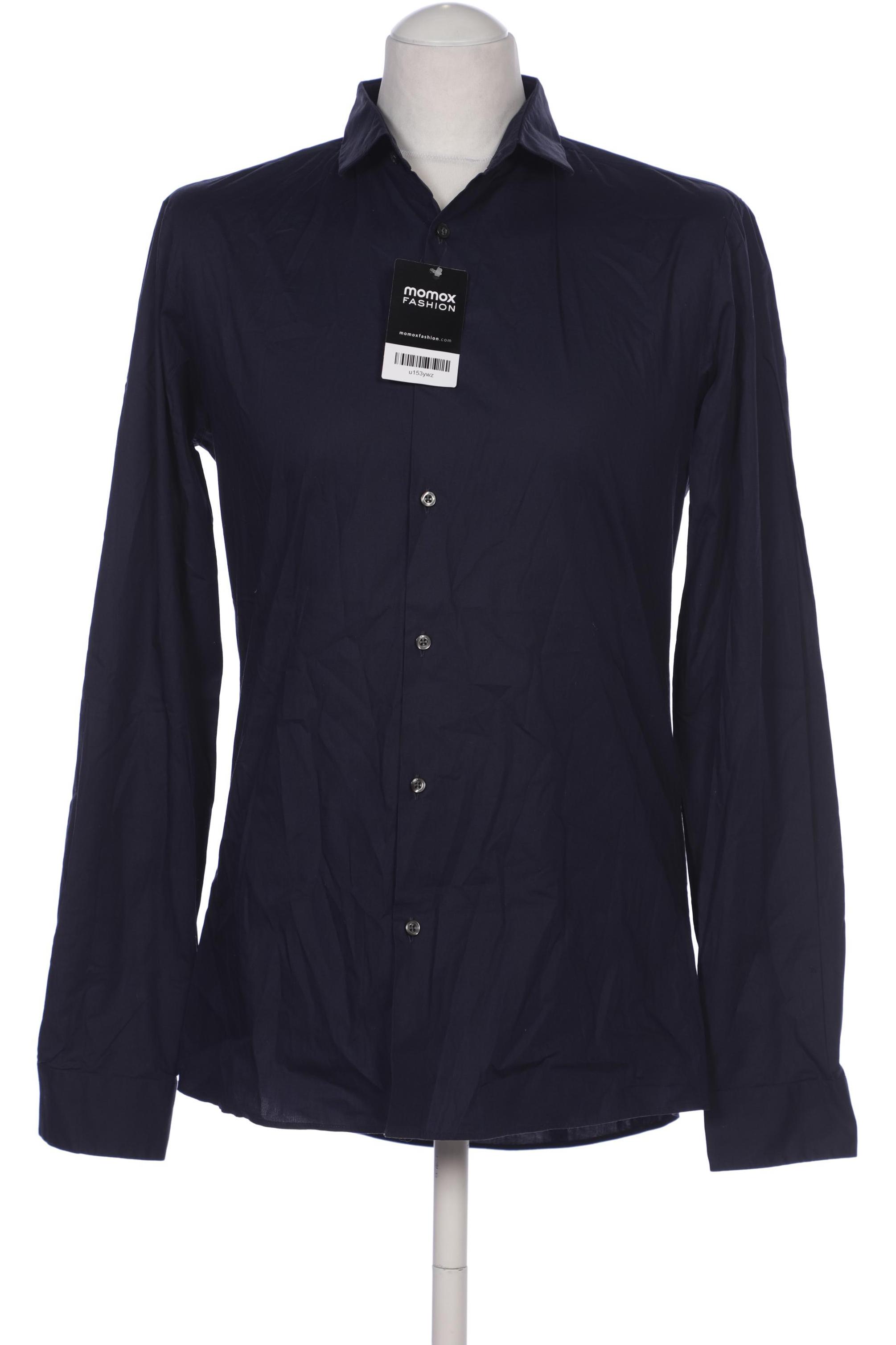 

Hugo by Hugo Boss Herren Hemd, marineblau, Gr. 46