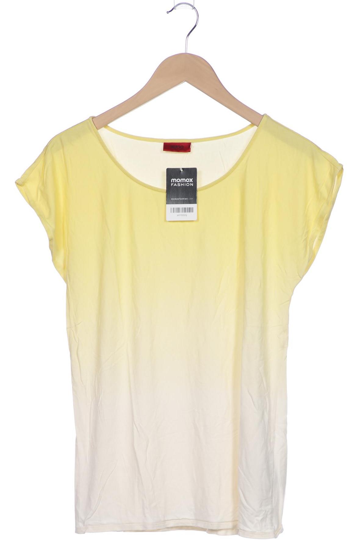 

Hugo by Hugo Boss Damen T-Shirt, gelb, Gr. 38