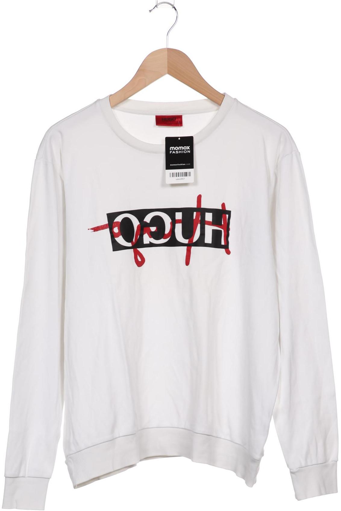 

HUGO by Hugo Boss Herren Sweatshirt, weiß