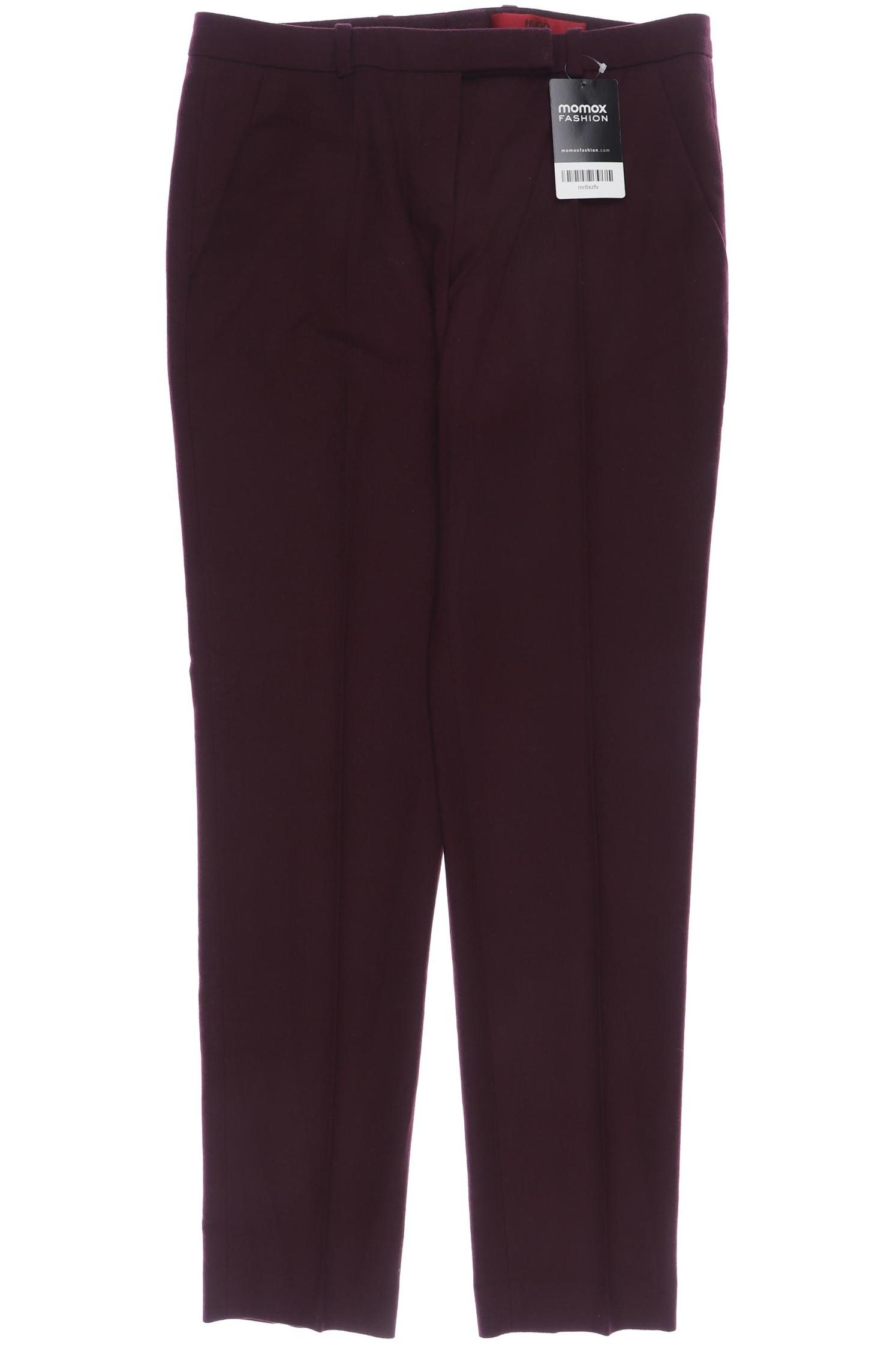 

Hugo by Hugo Boss Damen Stoffhose, bordeaux, Gr. 34