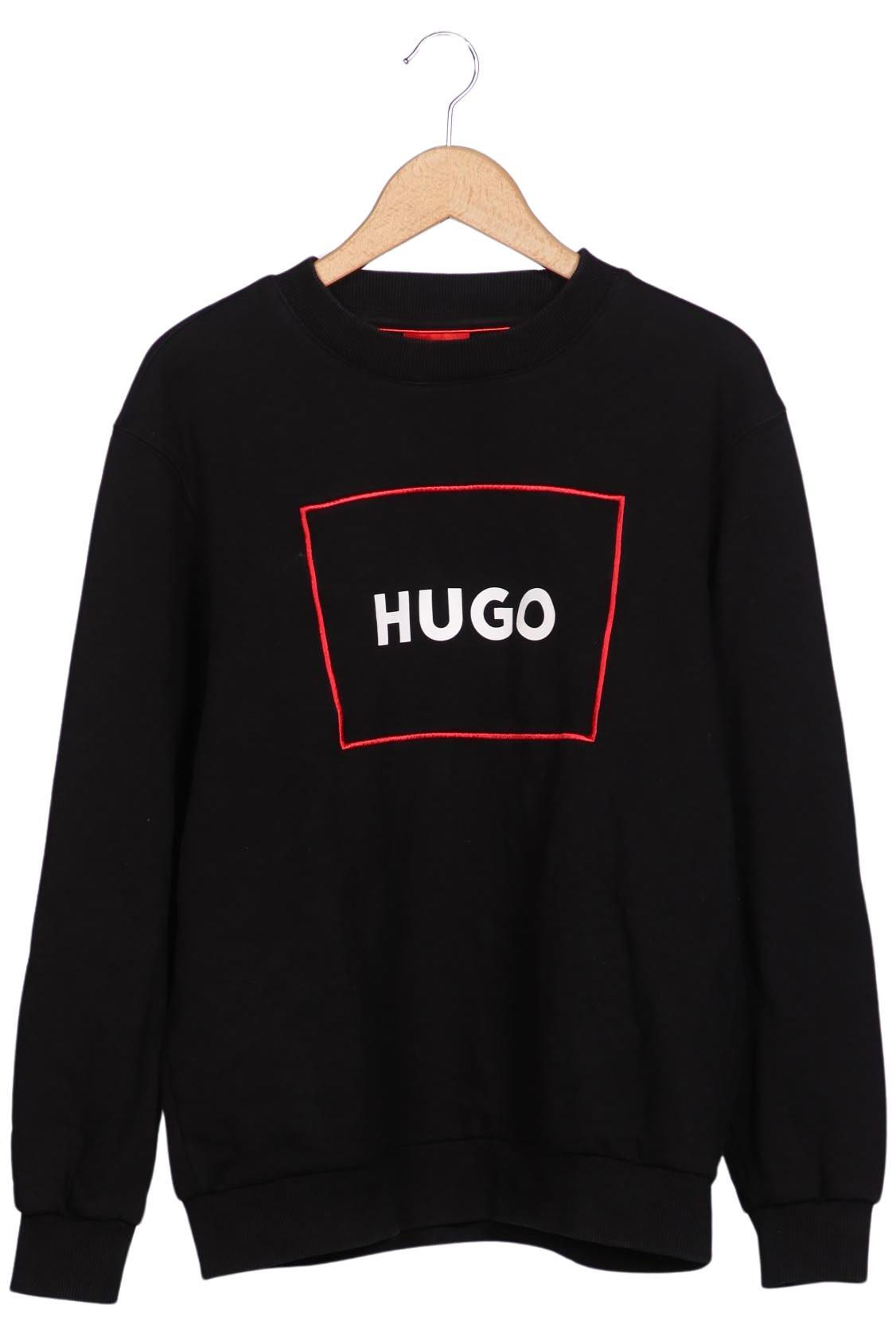 

Hugo by Hugo Boss Herren Sweatshirt, schwarz, Gr. 48
