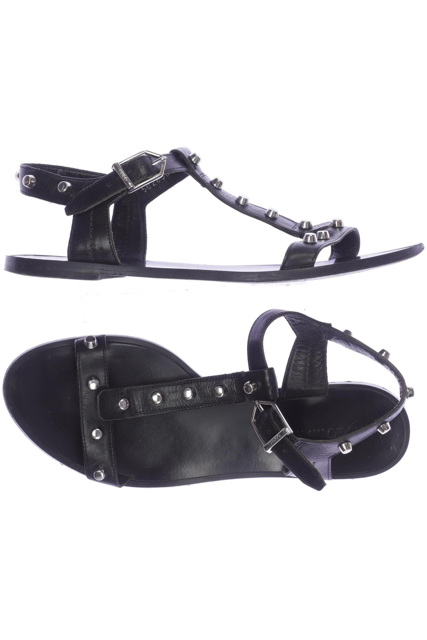 

Hugo by Hugo Boss Damen Sandale, schwarz, Gr. 40