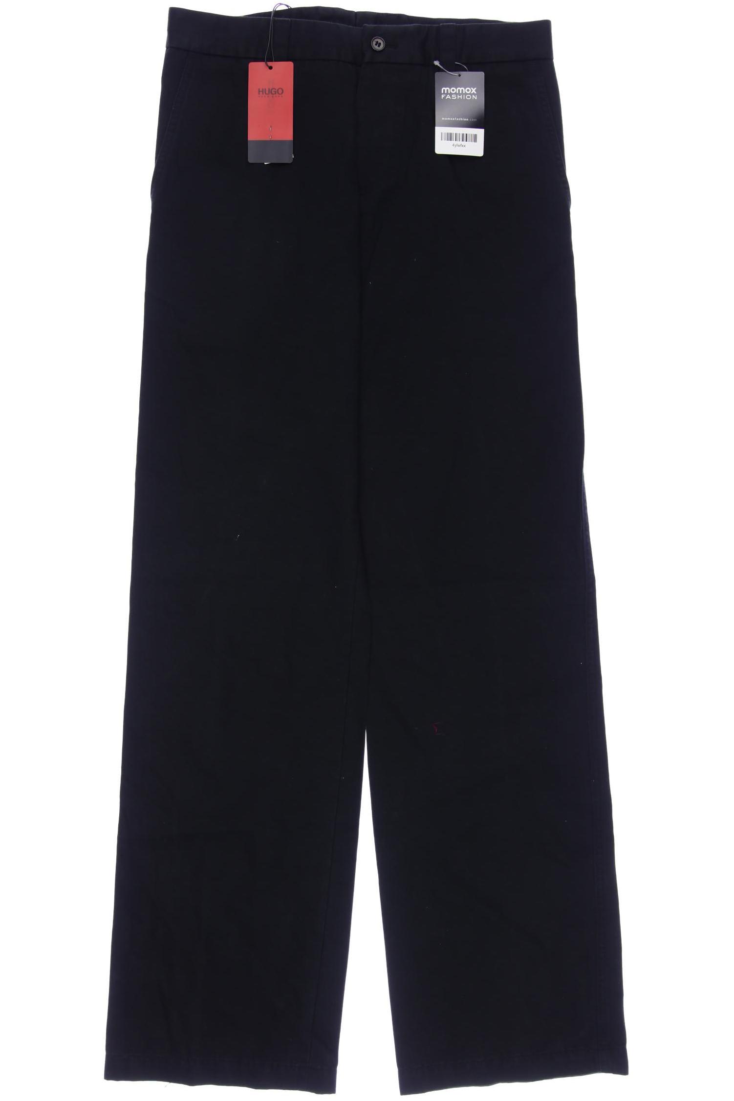 

Hugo by Hugo Boss Herren Stoffhose, schwarz, Gr. 94