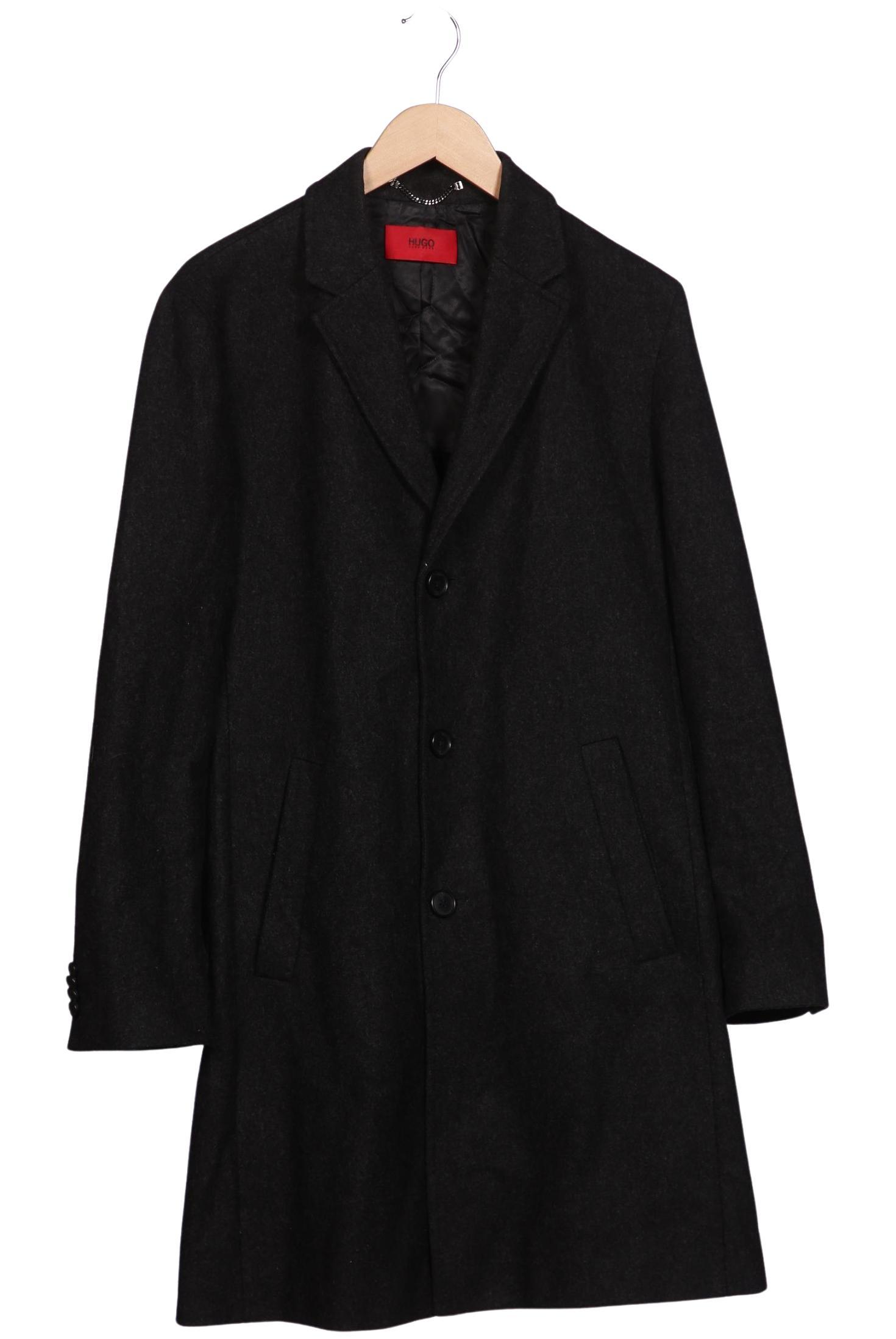 

Hugo by Hugo Boss Herren Mantel, schwarz, Gr. 46