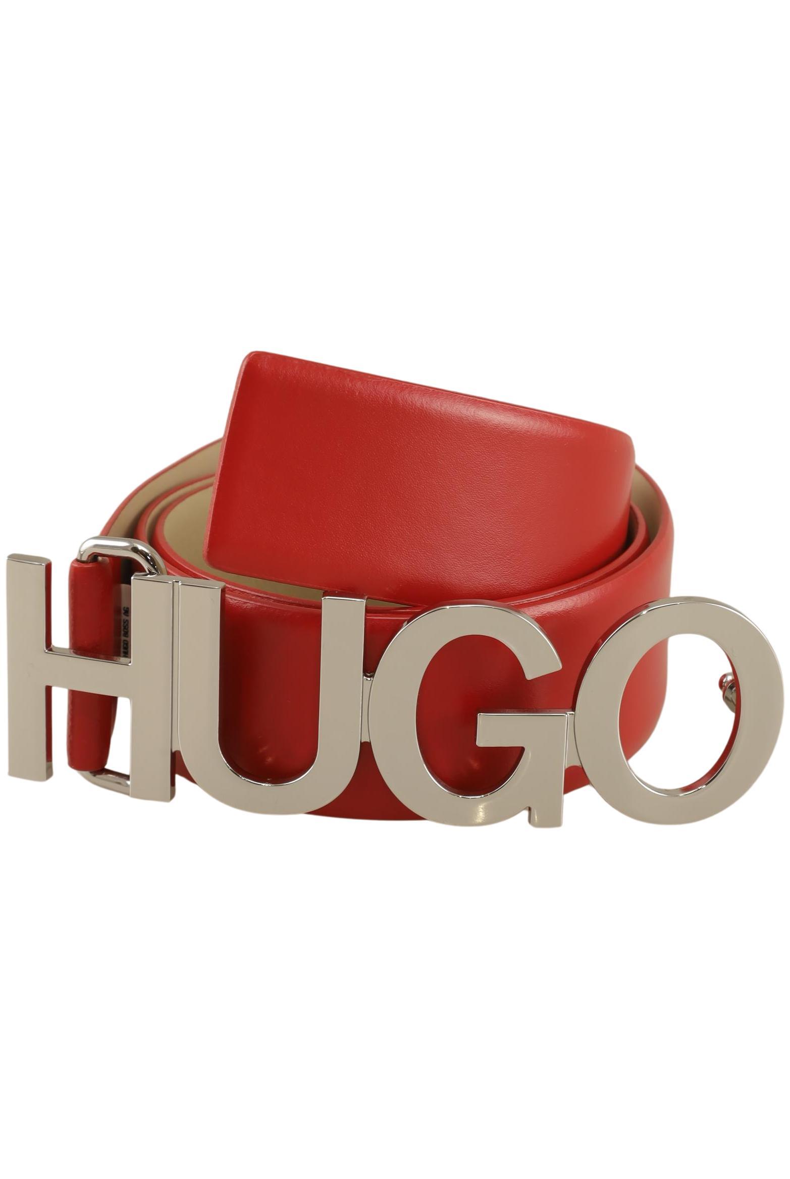

Hugo by Hugo Boss Damen Gürtel, rot, Gr. 85