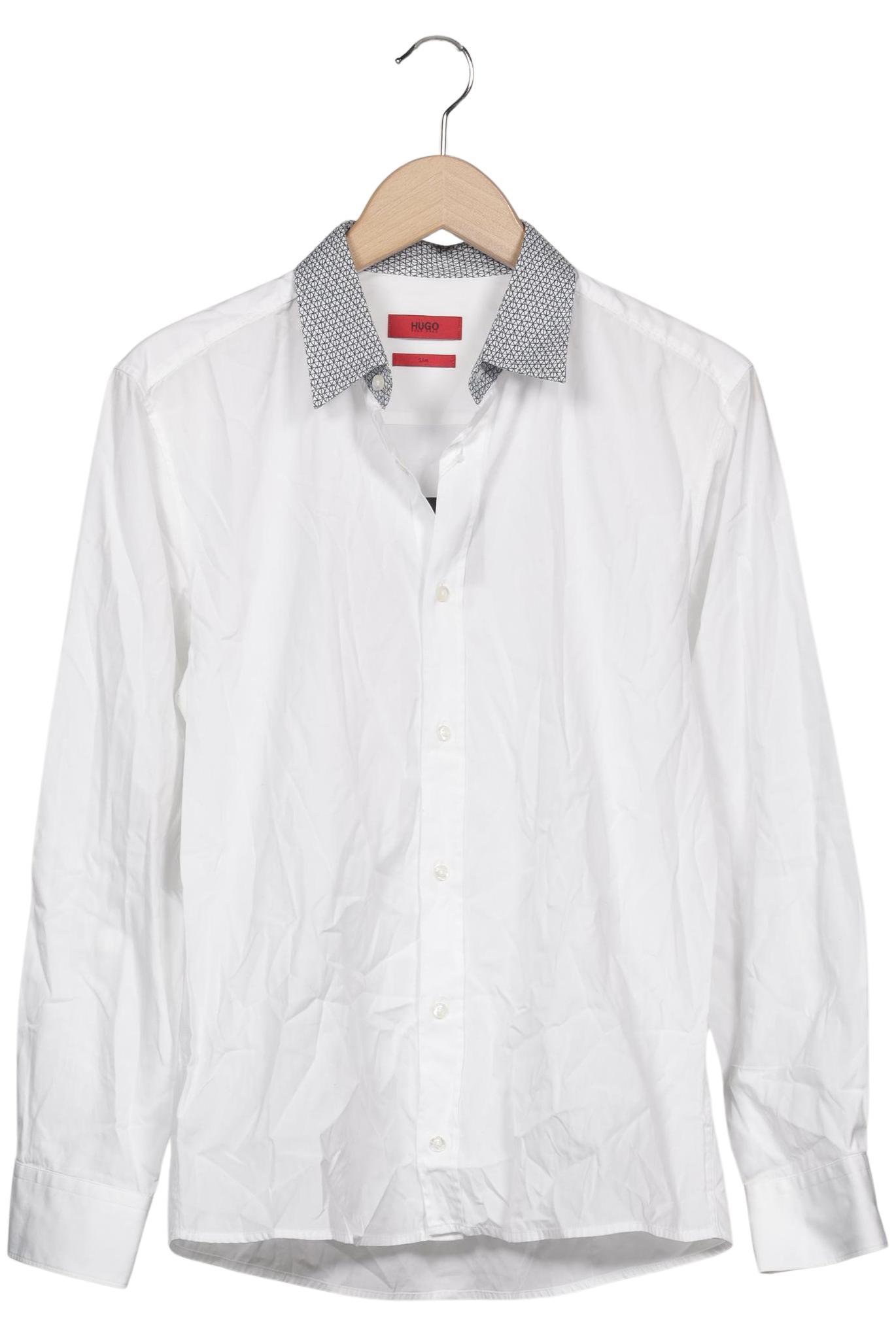 

Hugo by Hugo Boss Herren Hemd, weiß, Gr. 46