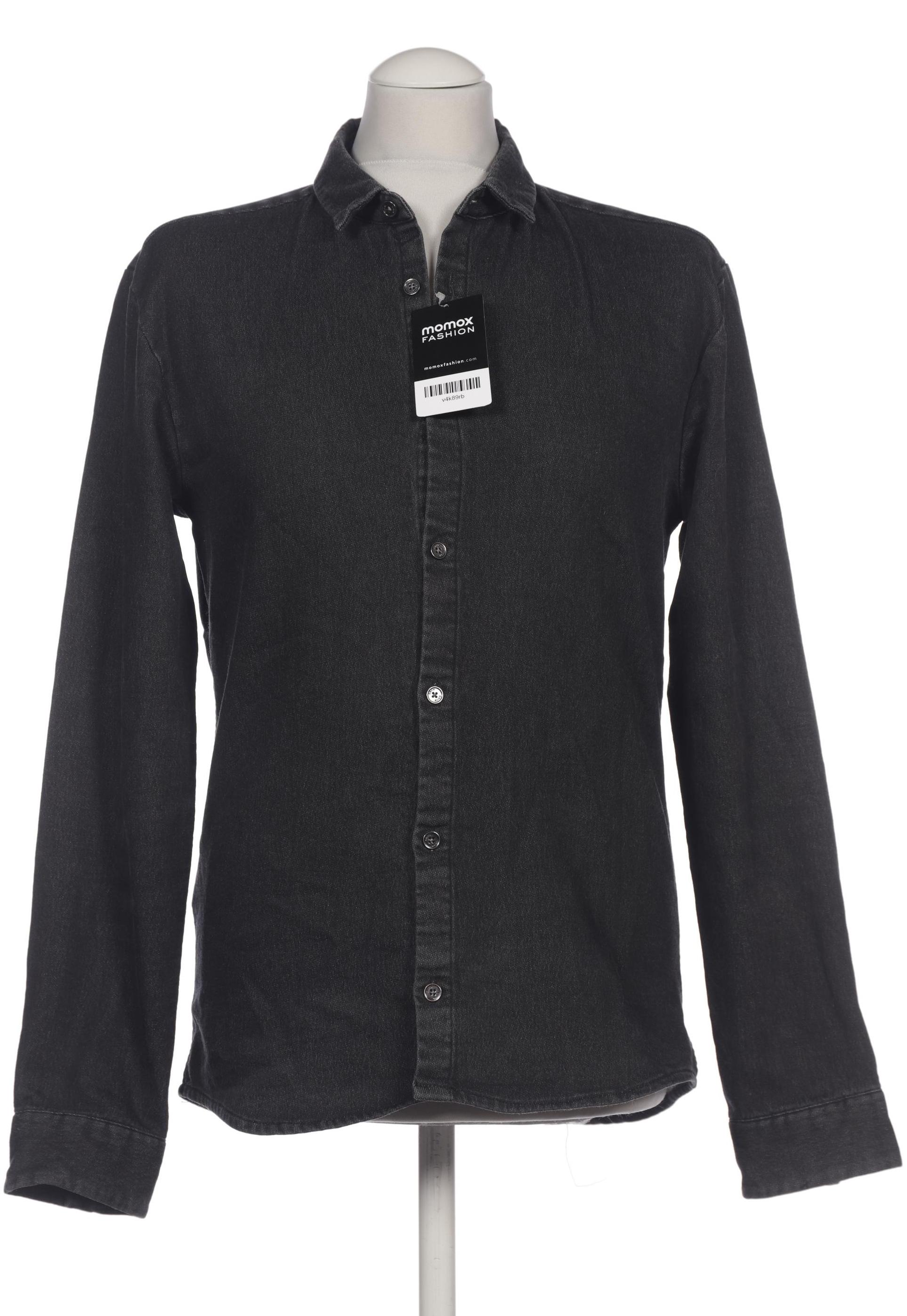 

Hugo by Hugo Boss Herren Hemd, schwarz, Gr. 48