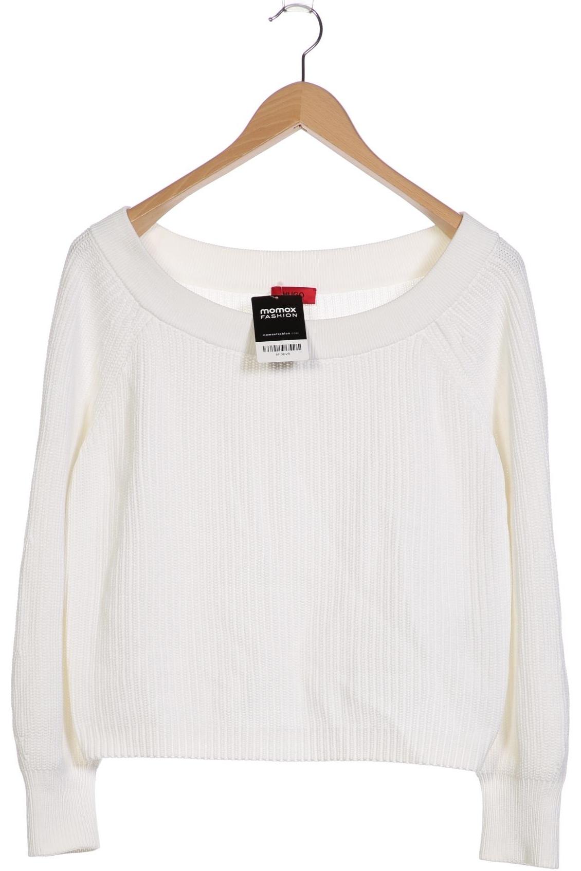 

Hugo by Hugo Boss Damen Pullover, weiß, Gr. 34