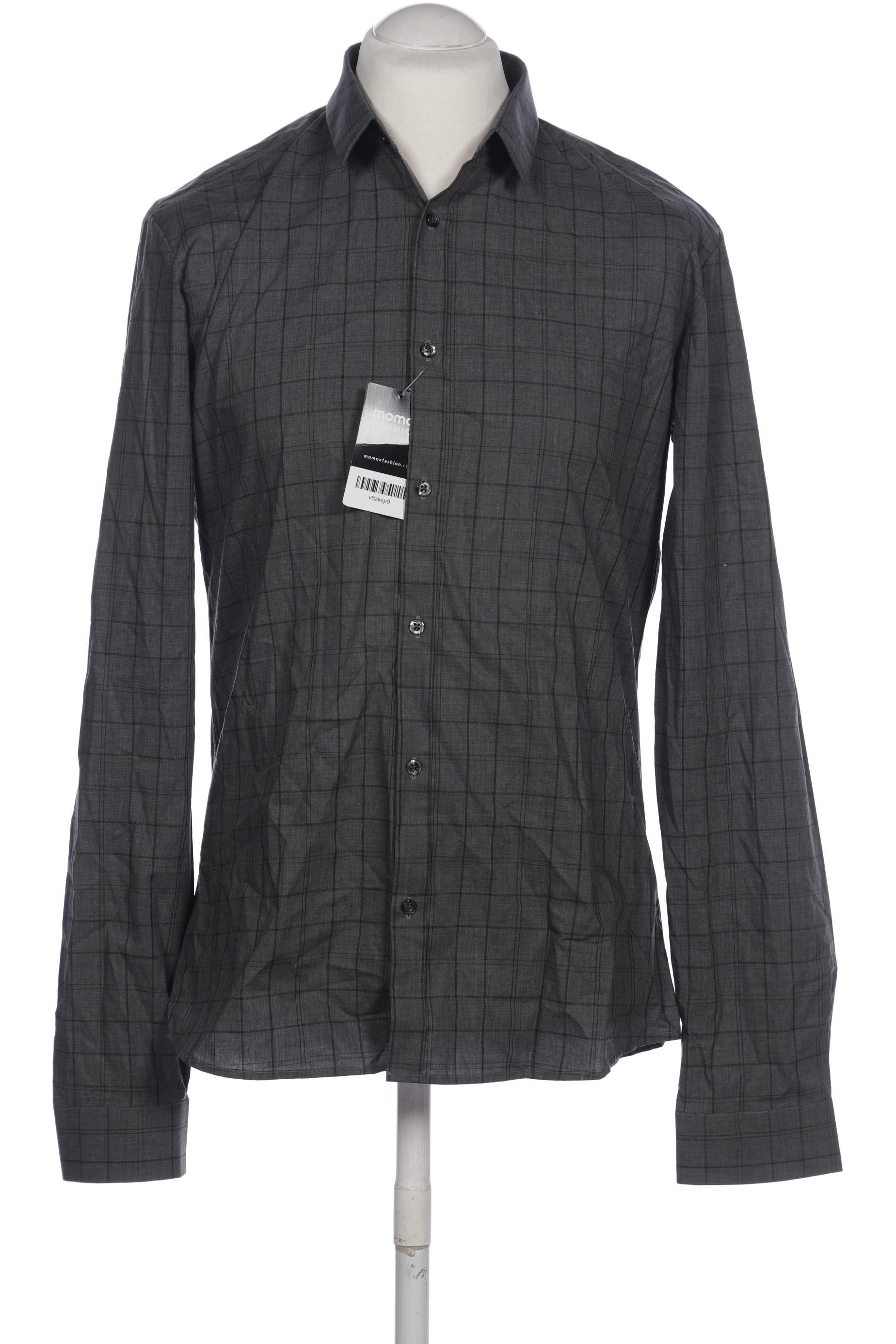 

Hugo by Hugo Boss Herren Hemd, grau, Gr. 52