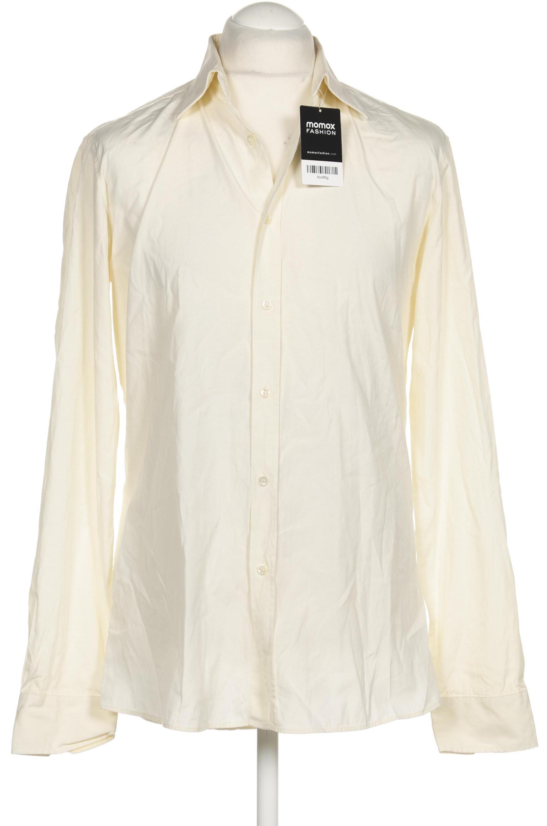 

Hugo by Hugo Boss Herren Hemd, cremeweiß, Gr. 52