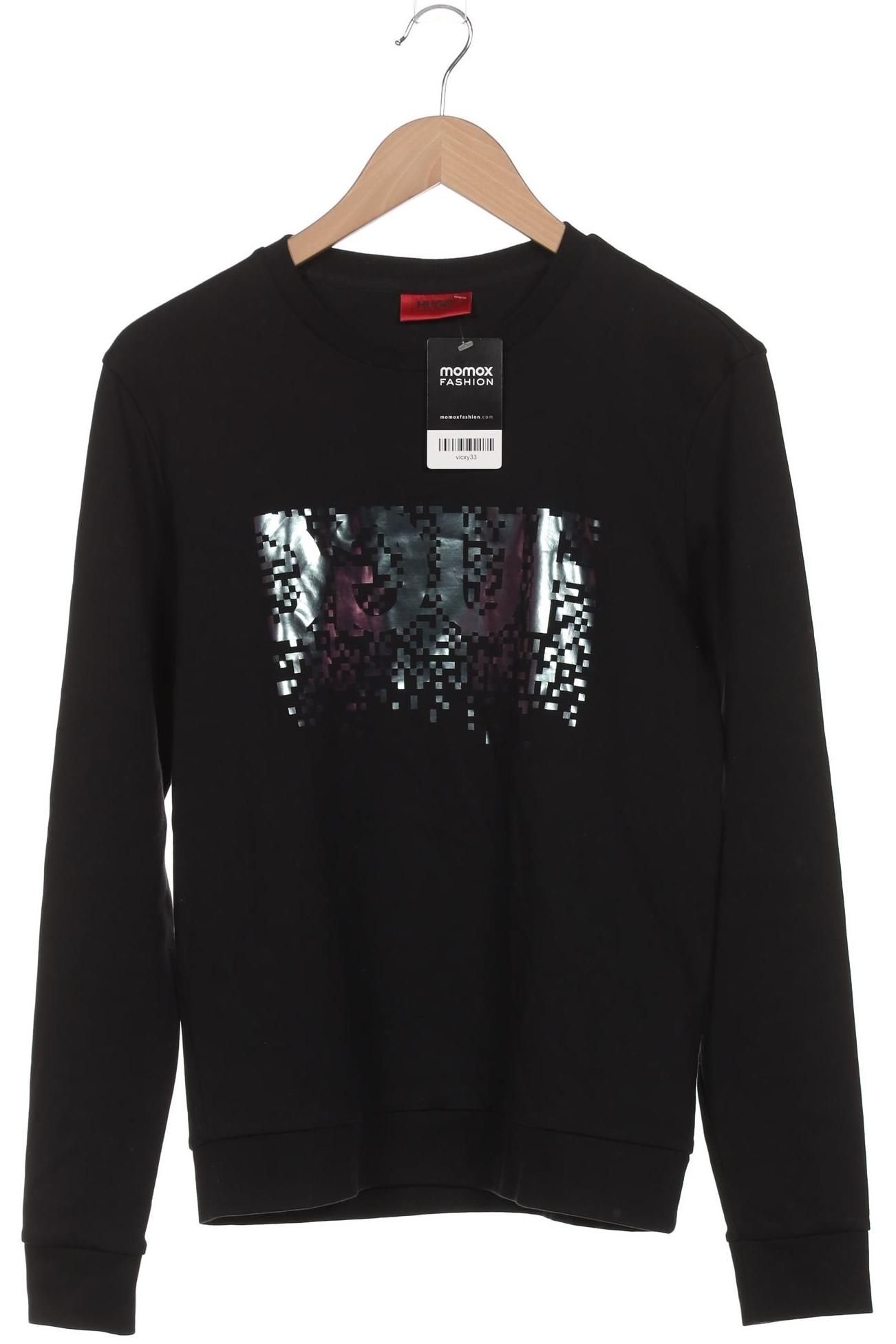 

Hugo by Hugo Boss Herren Sweatshirt, schwarz, Gr. 46