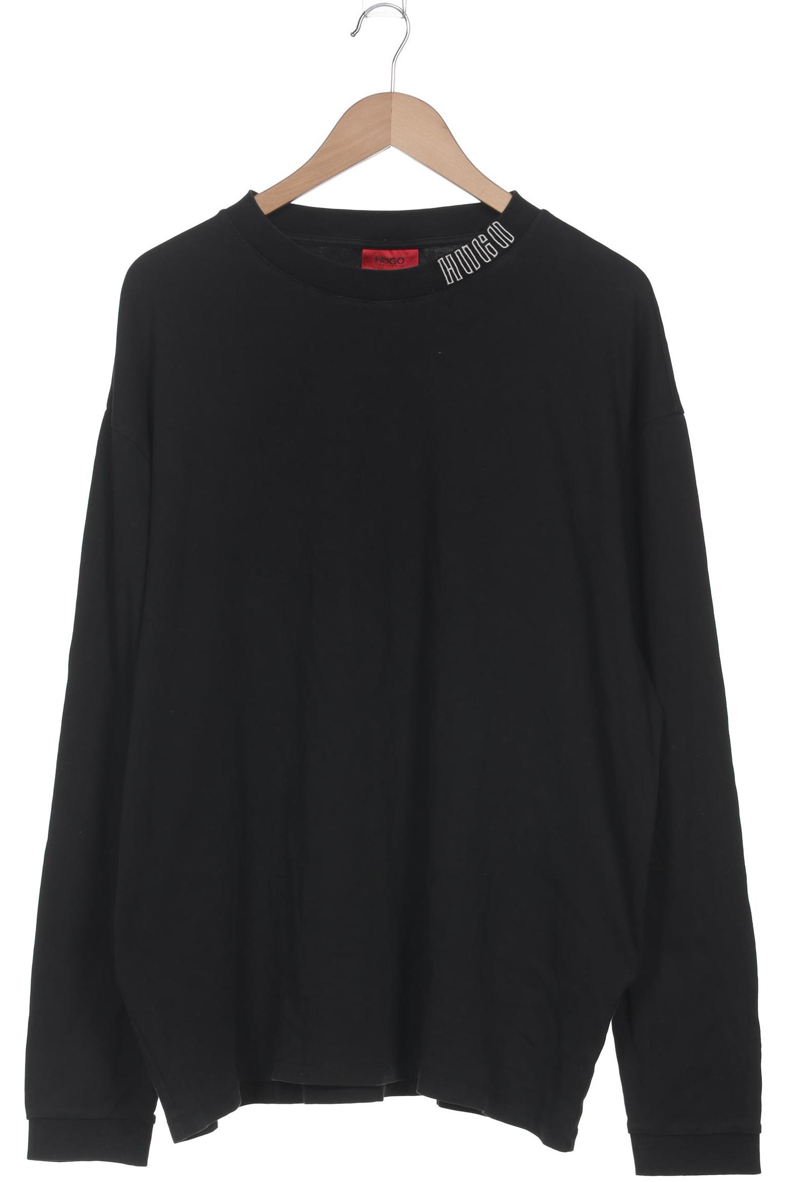 

Hugo by Hugo Boss Herren Langarmshirt, schwarz, Gr. 56