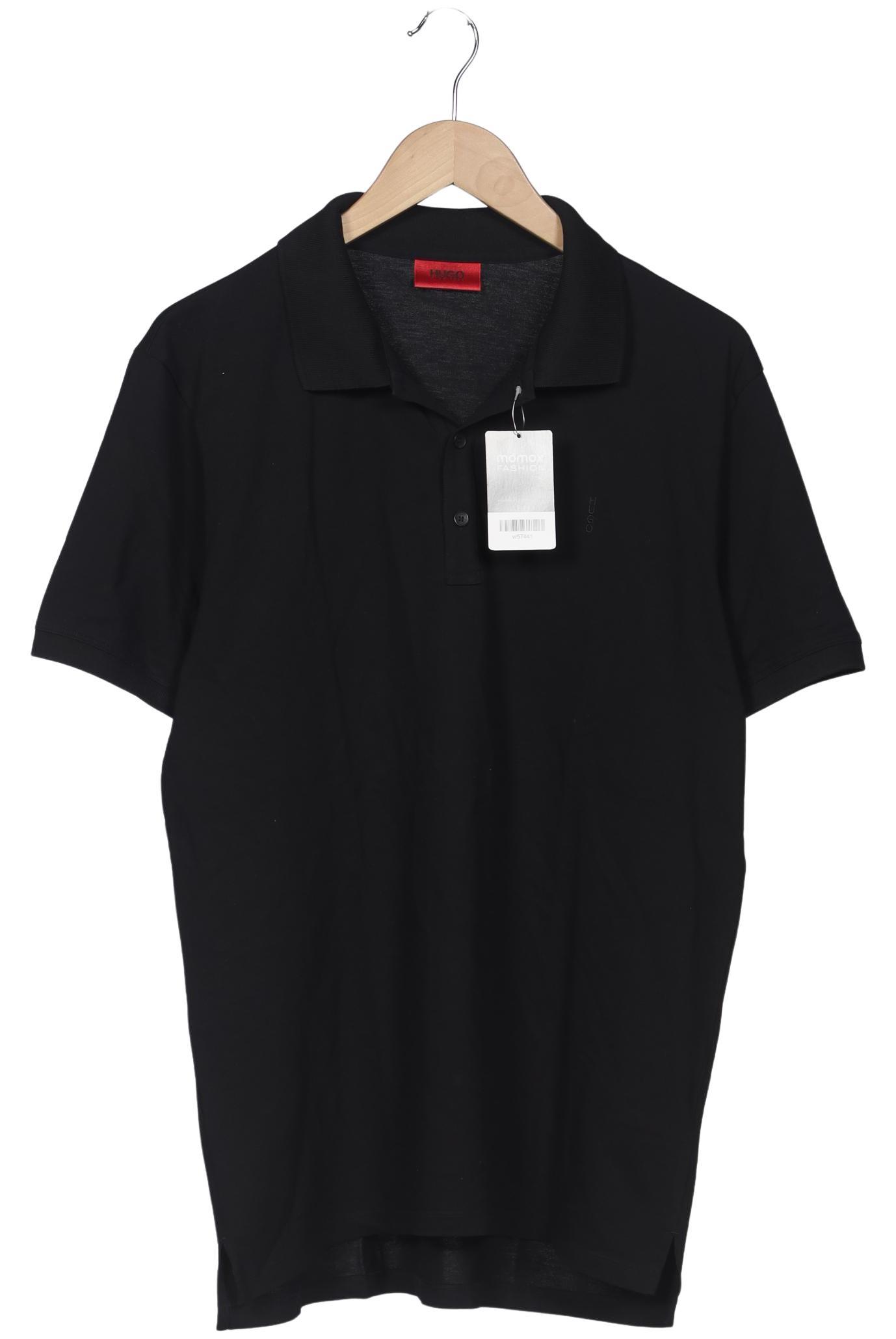 

Hugo by Hugo Boss Herren Poloshirt, schwarz, Gr. 56