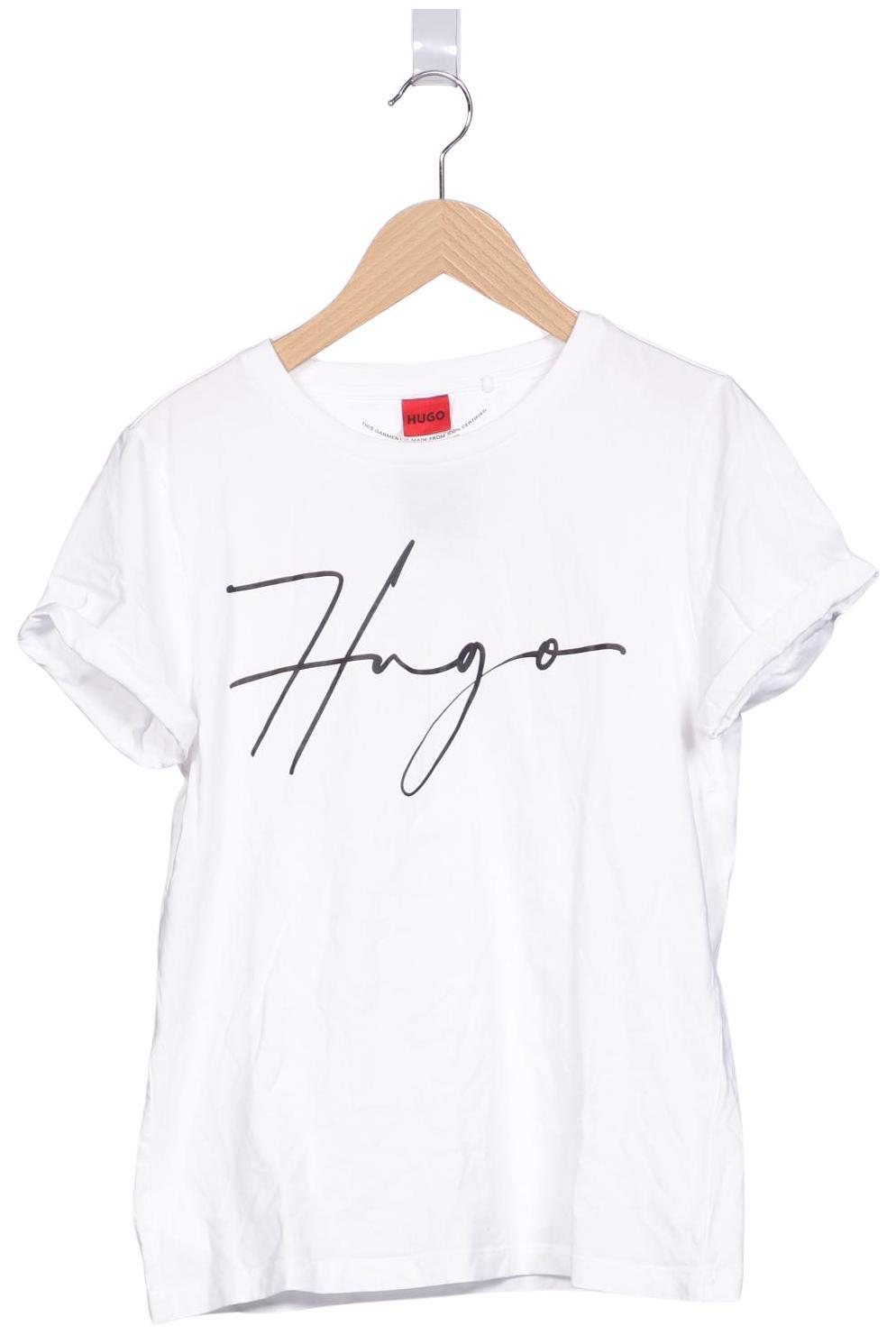 

Hugo by Hugo Boss Damen T-Shirt, weiß, Gr. 38