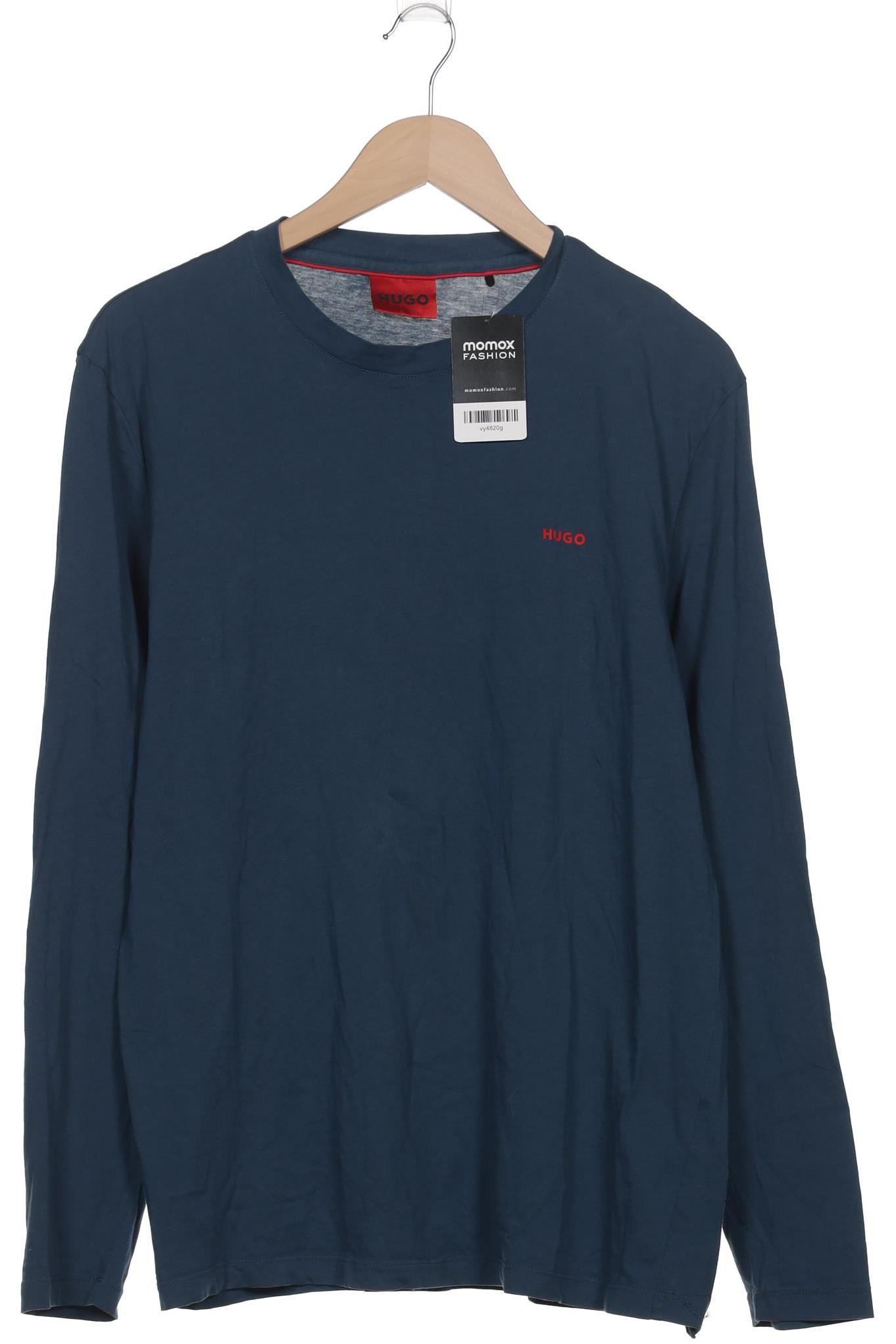 

Hugo by Hugo Boss Herren Langarmshirt, blau, Gr. 48