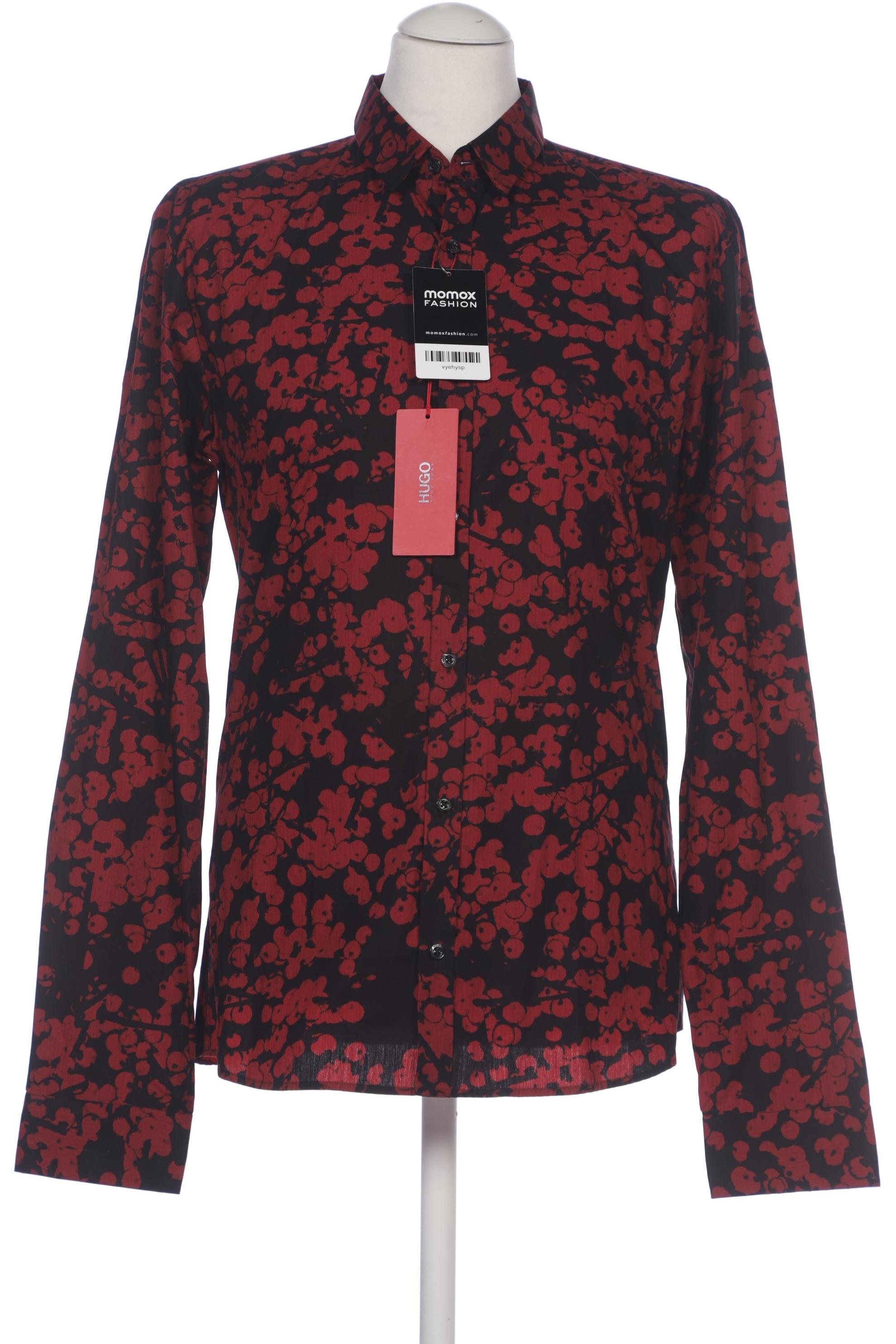 

Hugo by Hugo Boss Herren Hemd, rot, Gr. 48