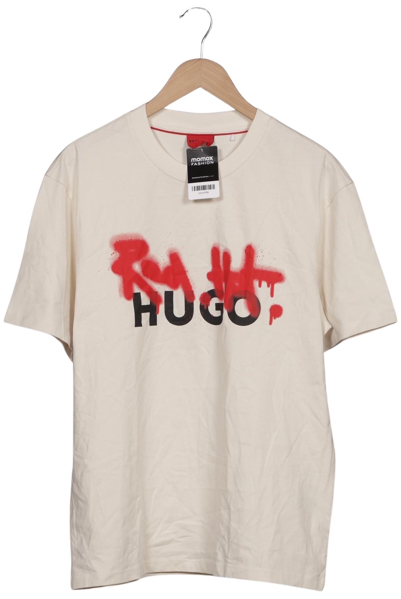 

Hugo by Hugo Boss Herren T-Shirt, beige, Gr. 52