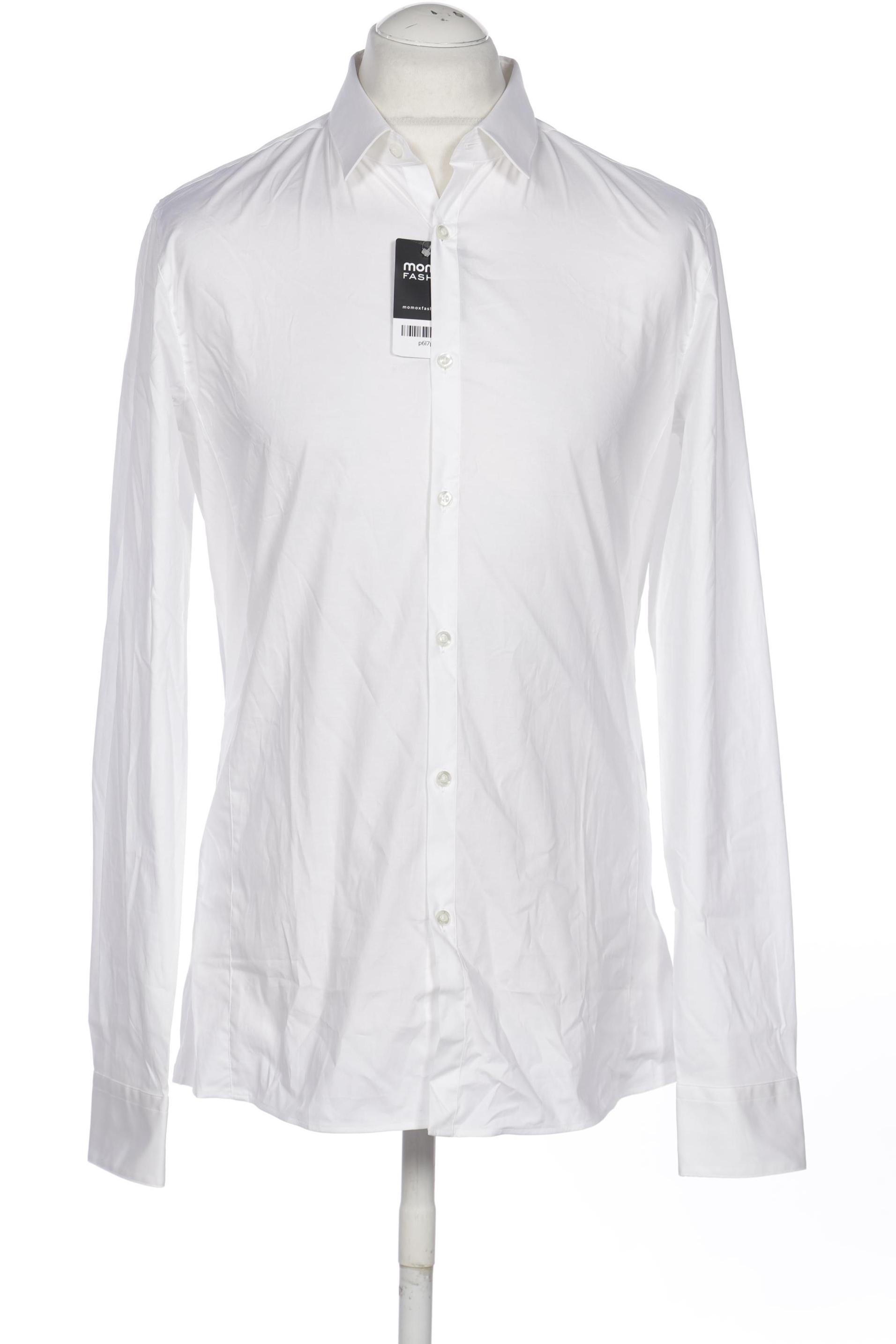 

Hugo by Hugo Boss Herren Hemd, weiß, Gr. 52