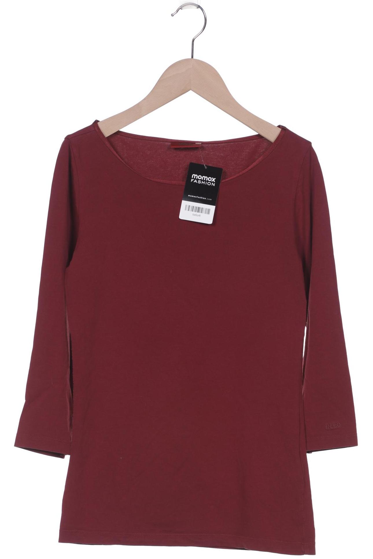 

Hugo by Hugo Boss Damen Langarmshirt, bordeaux, Gr. 36