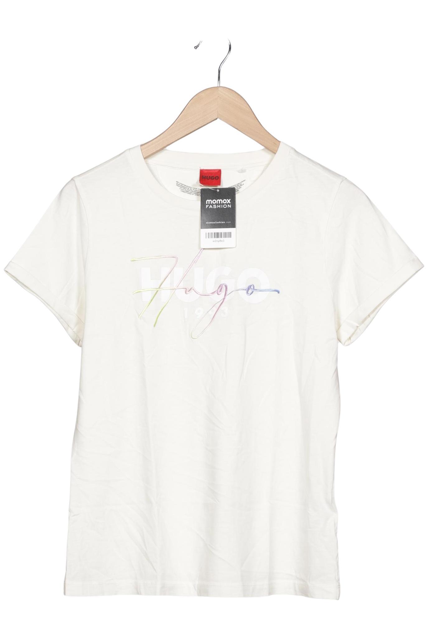 

Hugo by Hugo Boss Damen T-Shirt, cremeweiß, Gr. 42