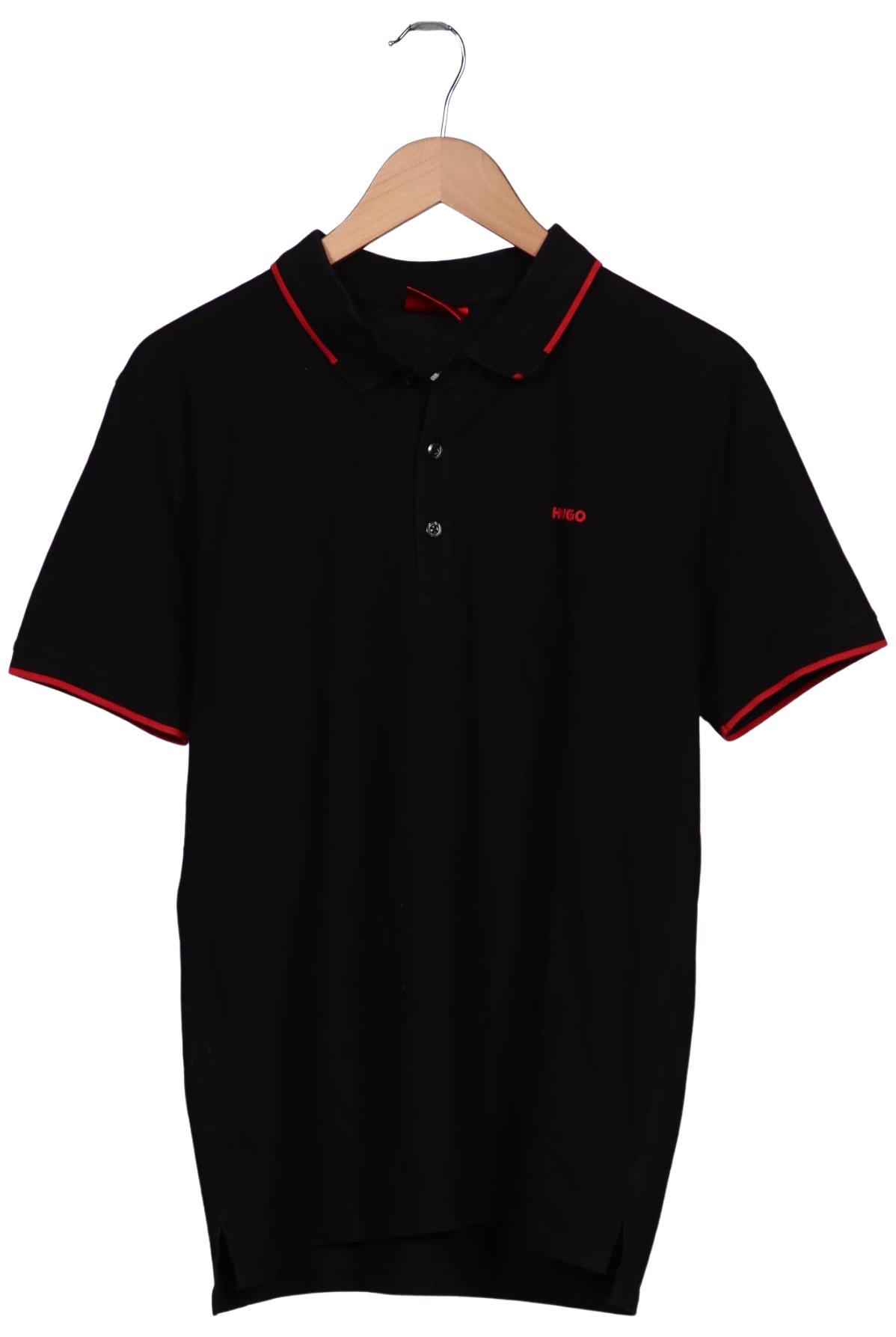 

Hugo by Hugo Boss Herren Poloshirt, schwarz, Gr. 52