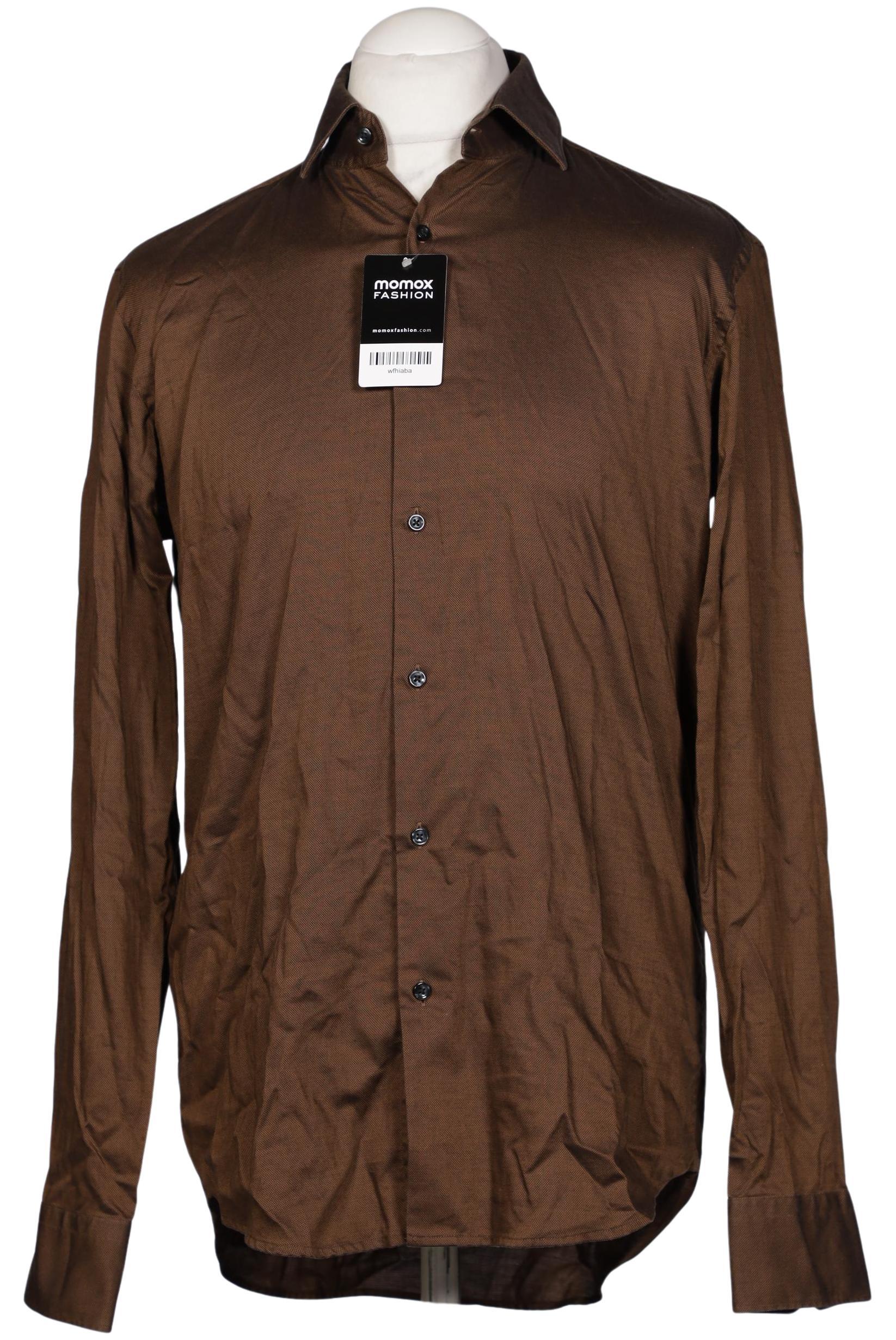 

Hugo by Hugo Boss Herren Hemd, braun, Gr. 48