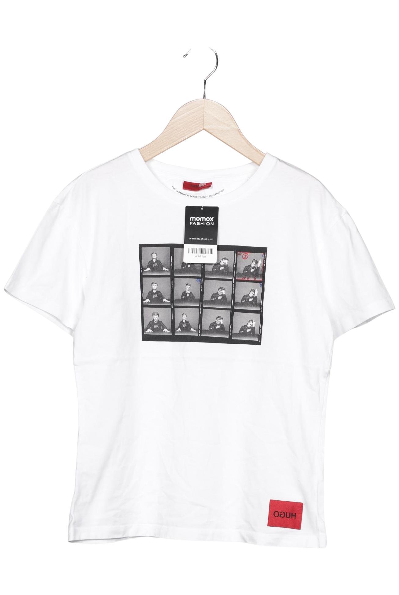 

Hugo by Hugo Boss Damen T-Shirt, weiß, Gr. 34