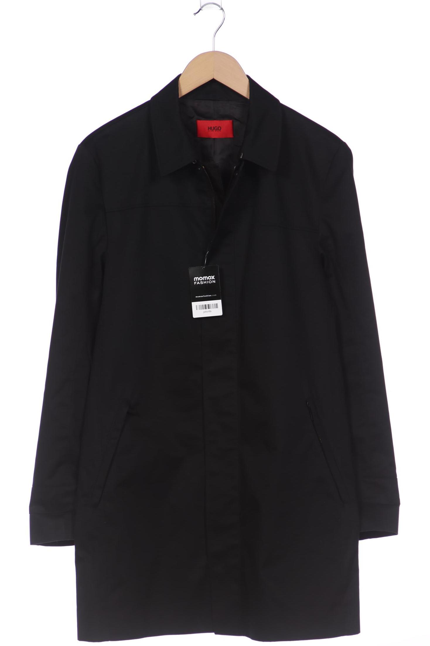 

Hugo by Hugo Boss Herren Mantel, schwarz, Gr. 48
