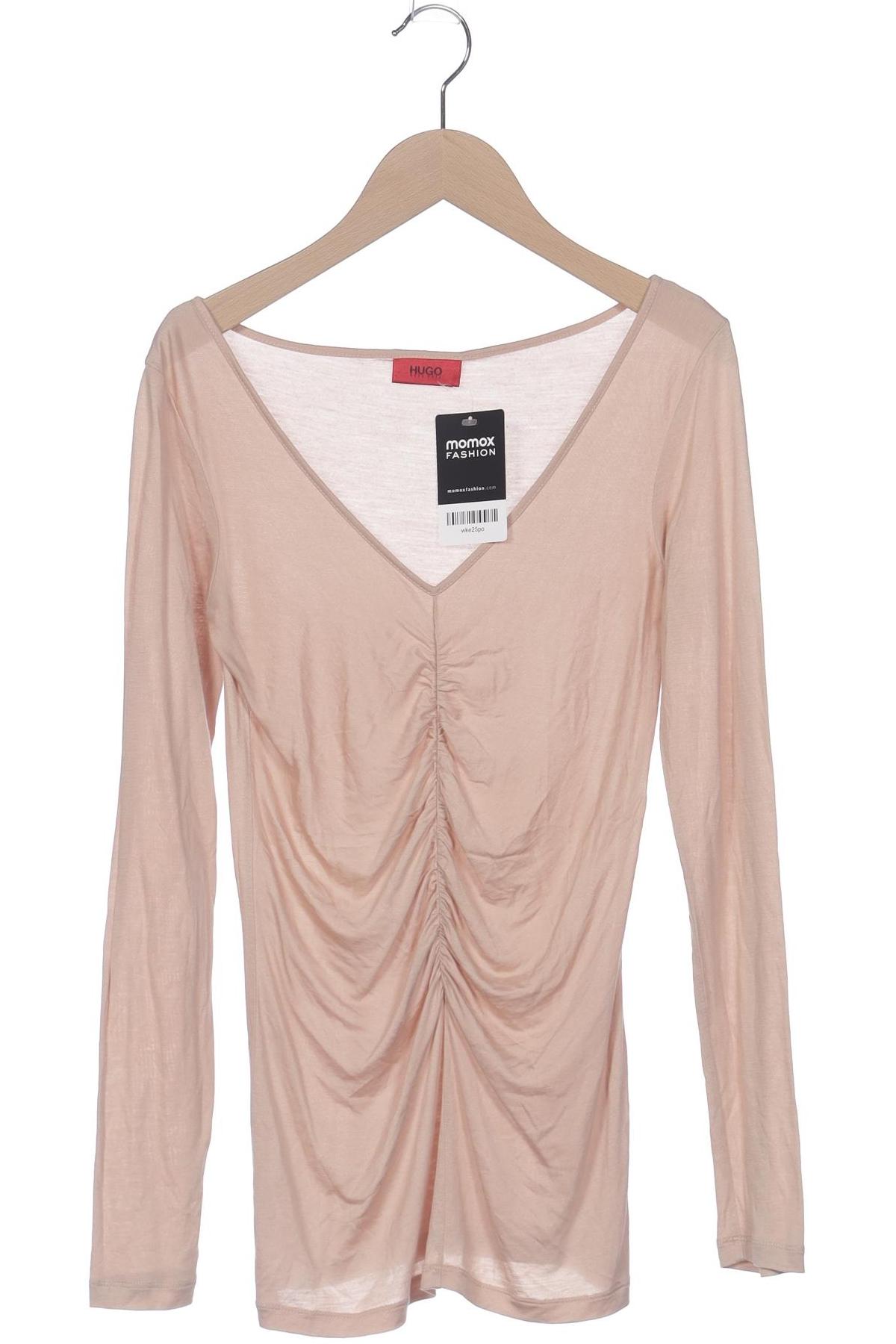 

Hugo by Hugo Boss Damen Langarmshirt, pink, Gr. 34