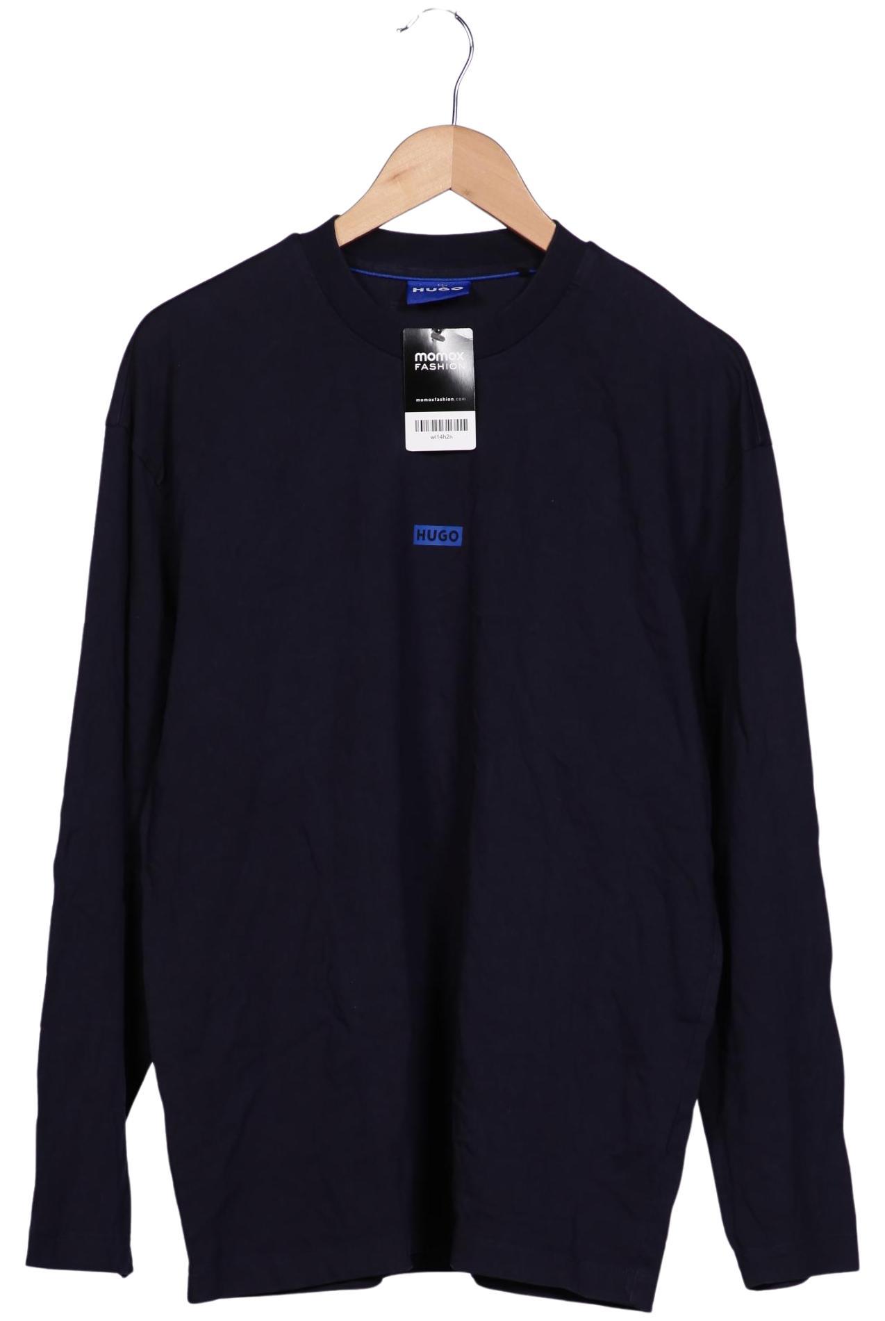 

Hugo by Hugo Boss Herren Langarmshirt, marineblau, Gr. 48