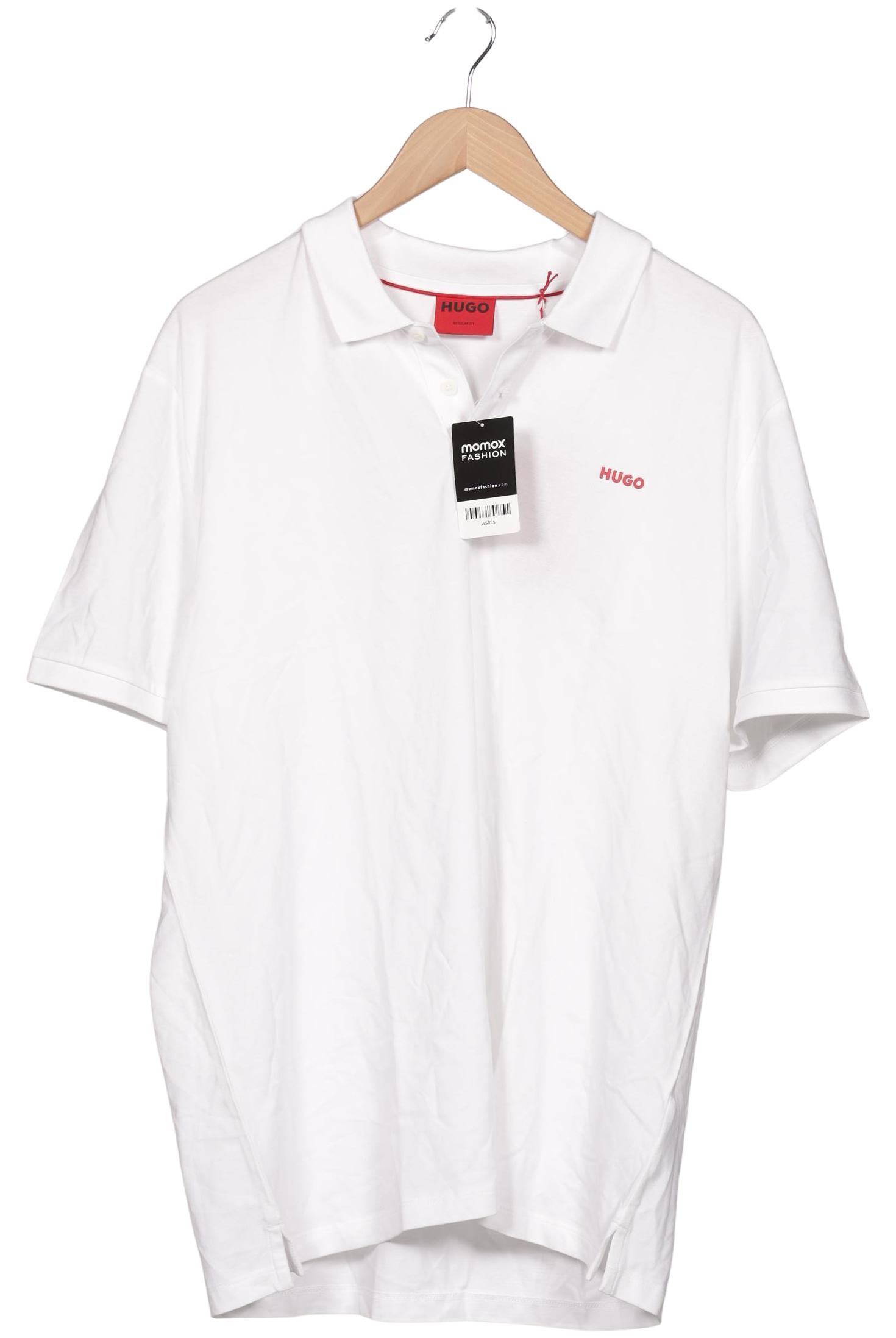 

Hugo by Hugo Boss Herren Poloshirt, weiß, Gr. 56