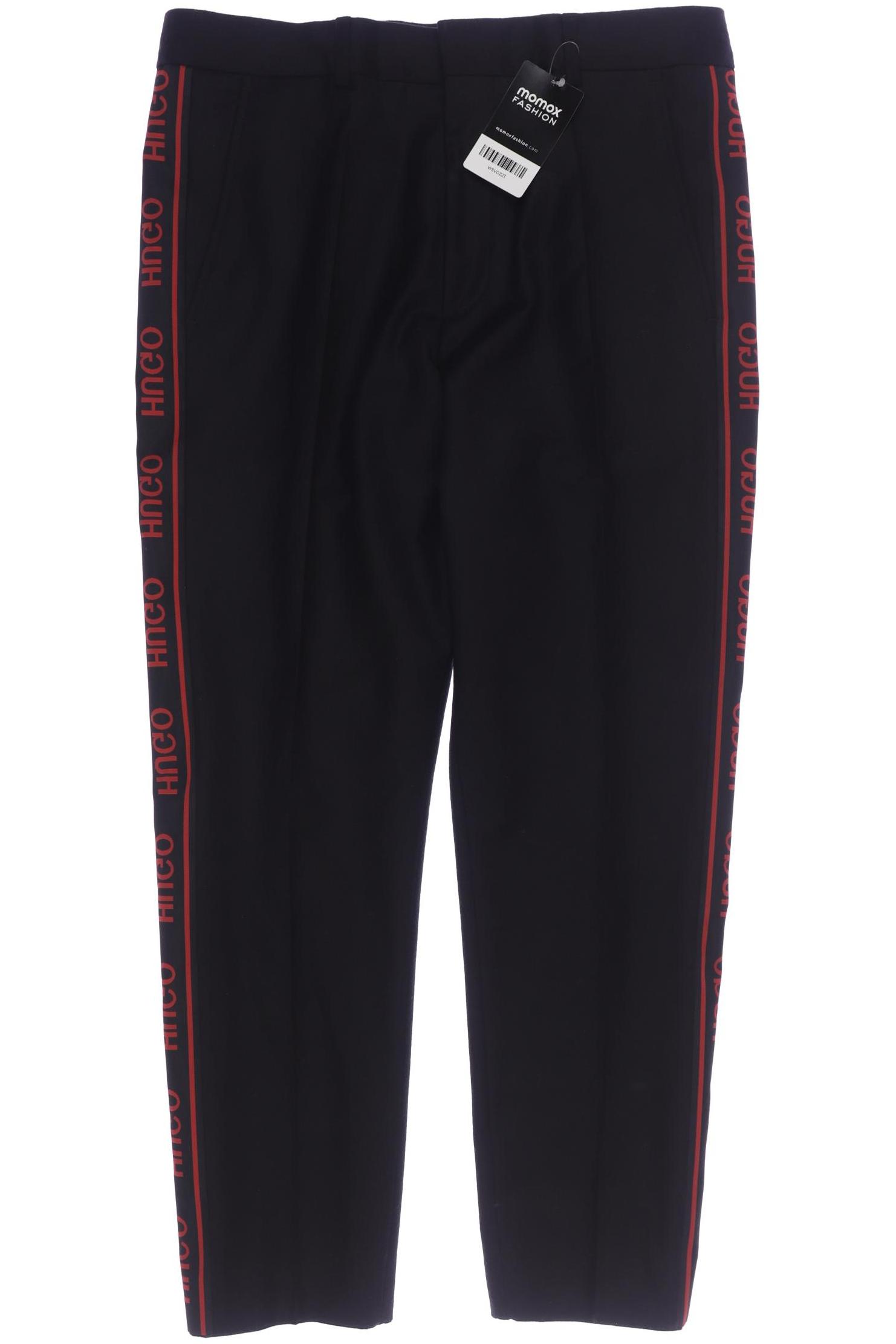 

Hugo by Hugo Boss Herren Stoffhose, schwarz, Gr. 46