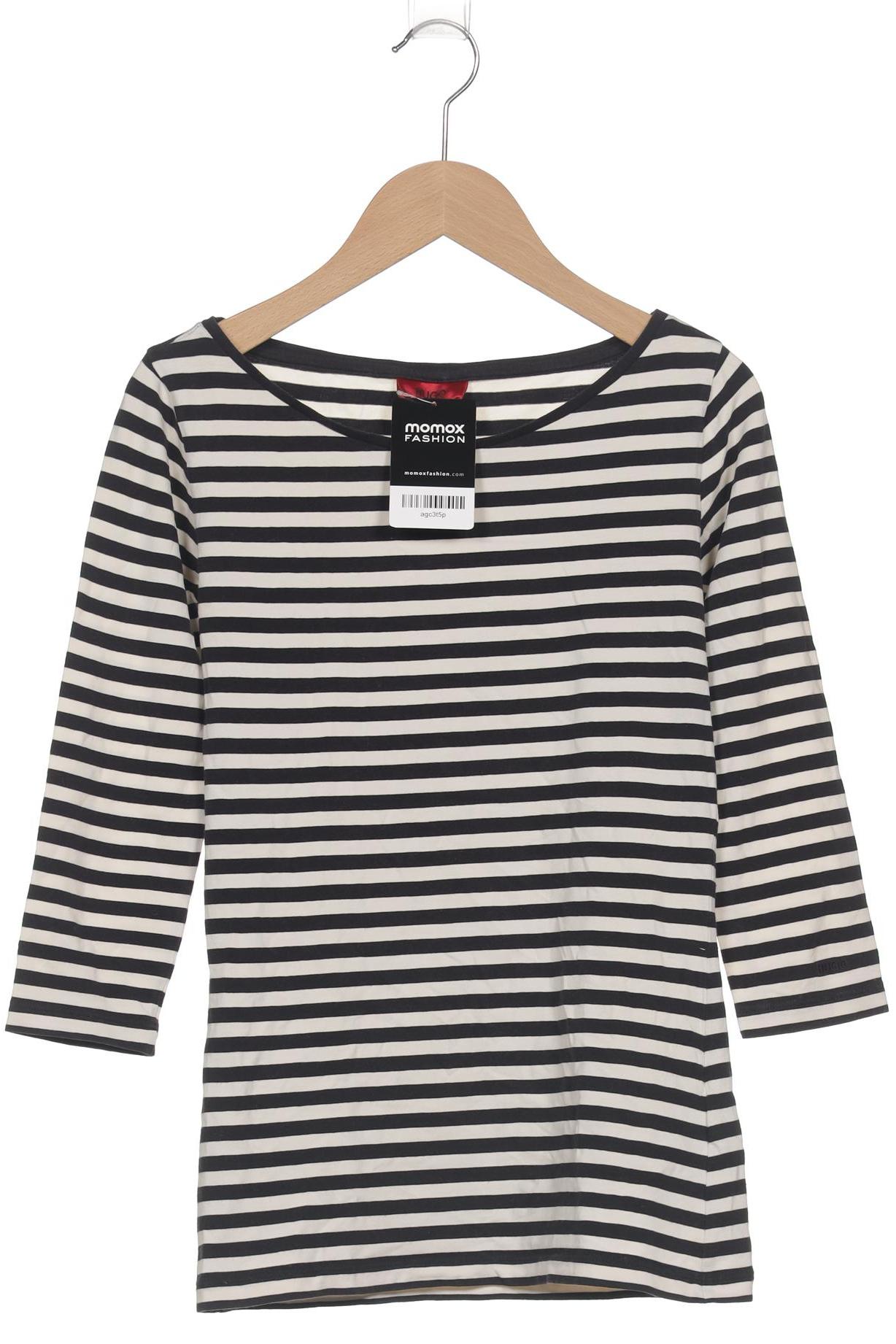 

Hugo by Hugo Boss Damen Langarmshirt, schwarz, Gr. 34