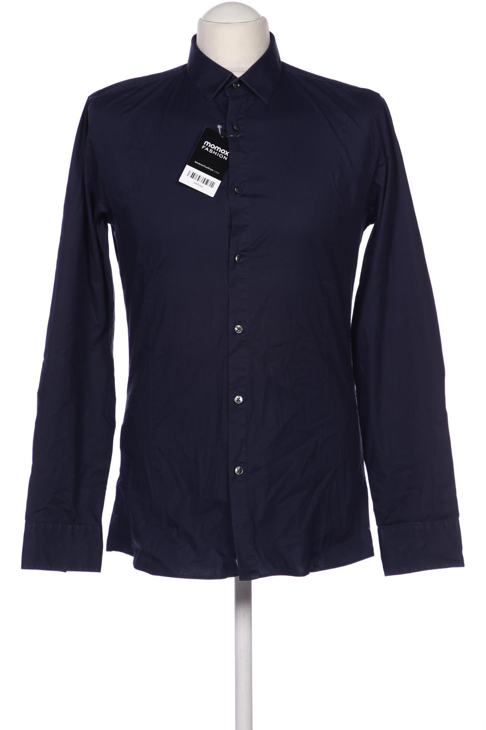 

Hugo by Hugo Boss Herren Hemd, marineblau, Gr. 48