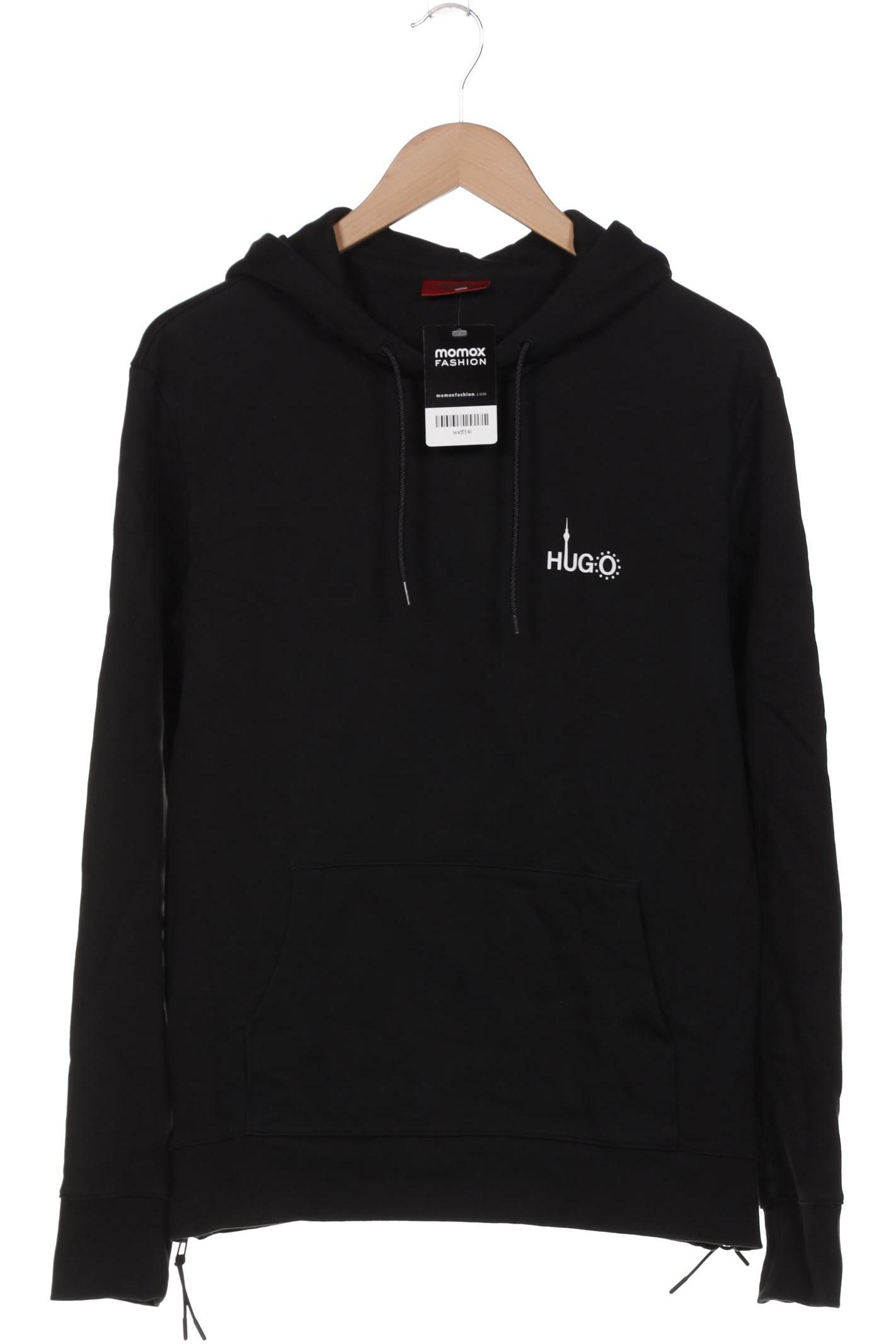 

Hugo by Hugo Boss Herren Kapuzenpullover, schwarz, Gr. 46