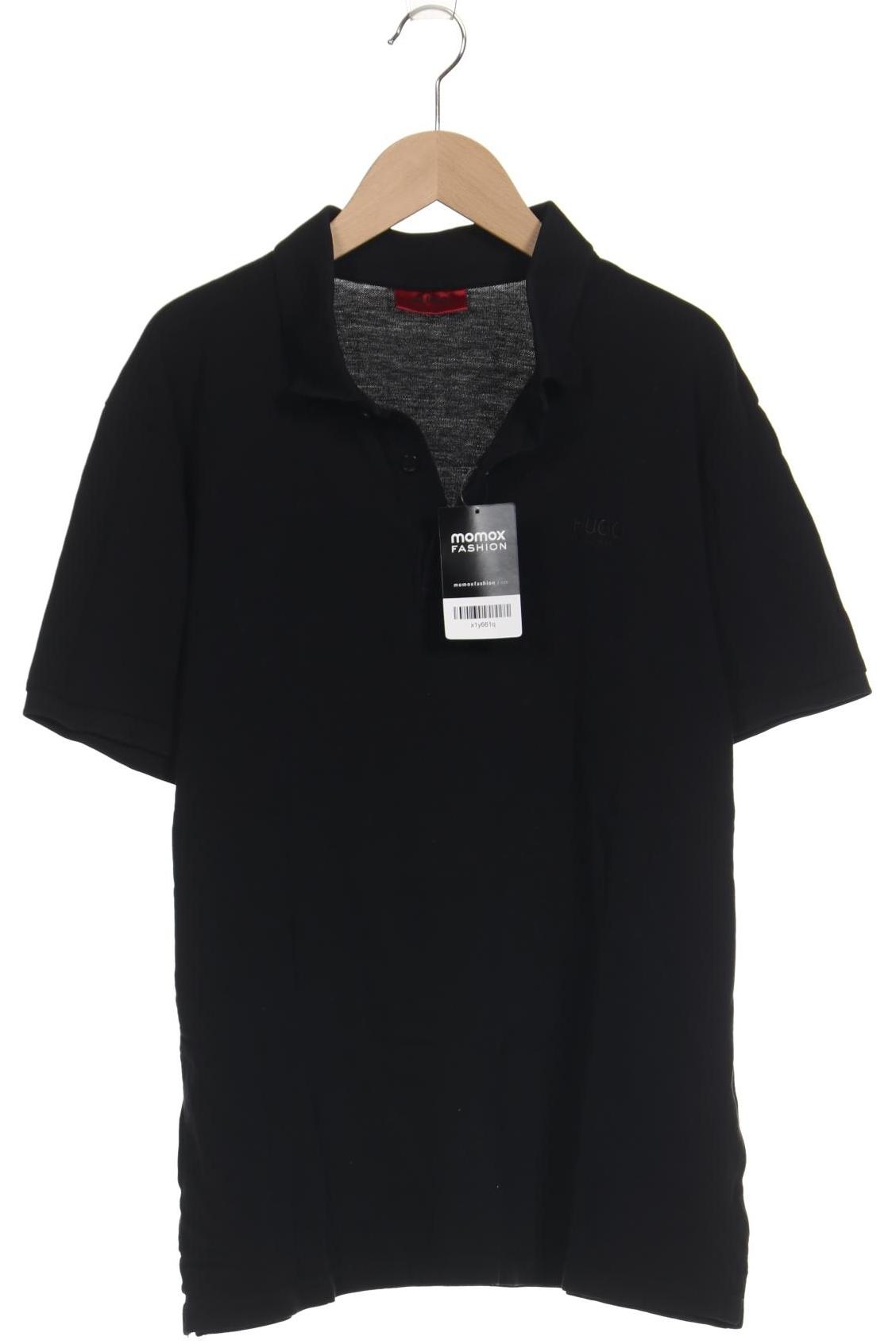 

Hugo by Hugo Boss Herren Poloshirt, schwarz, Gr. 52