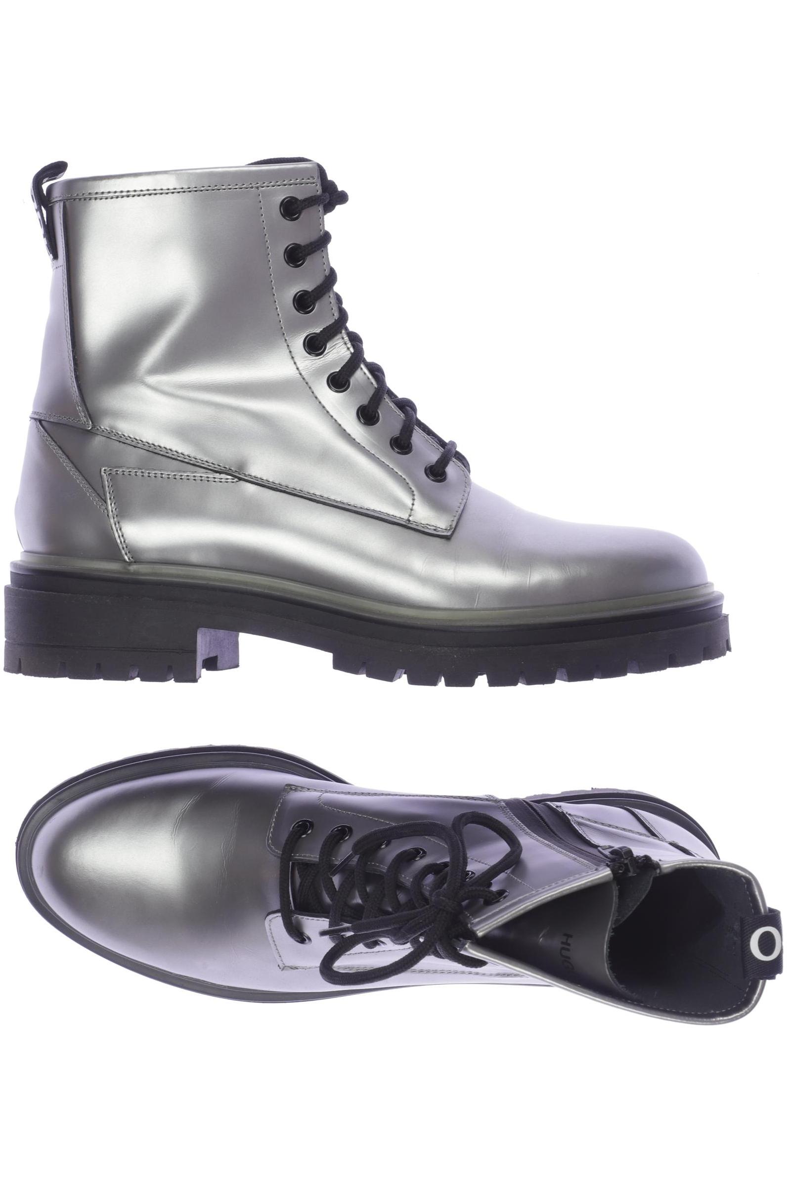 

Hugo by Hugo Boss Damen Stiefelette, grau, Gr. 40