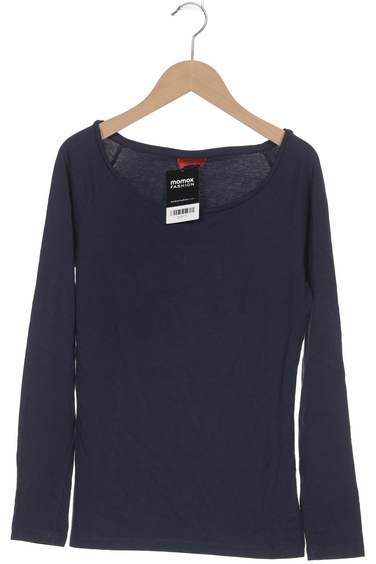 

Hugo by Hugo Boss Damen Langarmshirt, marineblau, Gr. 38