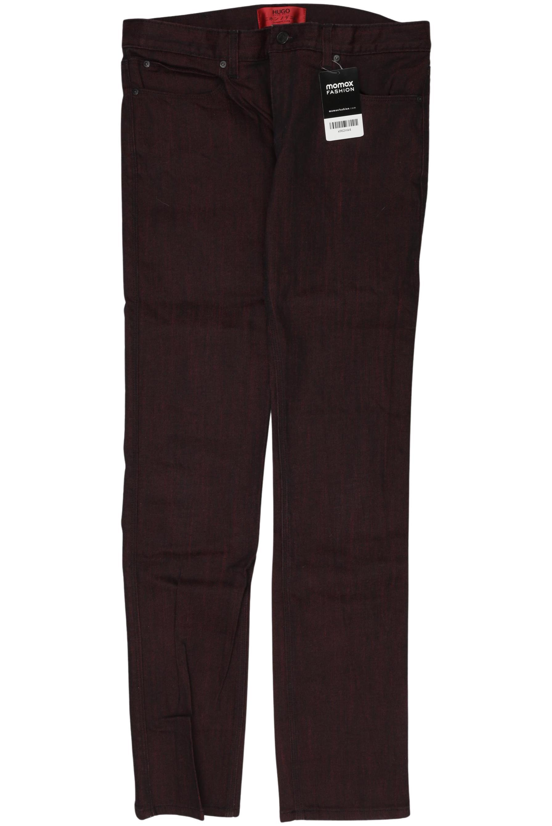 Thumbnail - Hugo by Hugo Boss Herren Jeans, bordeaux, Gr. 33