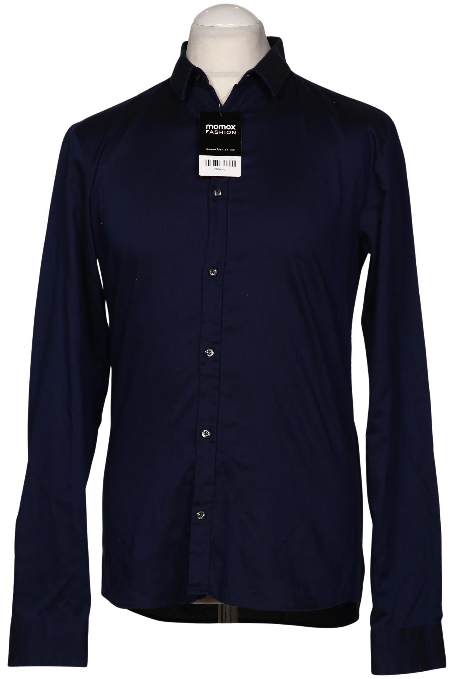 

Hugo by Hugo Boss Herren Hemd, marineblau, Gr. 48