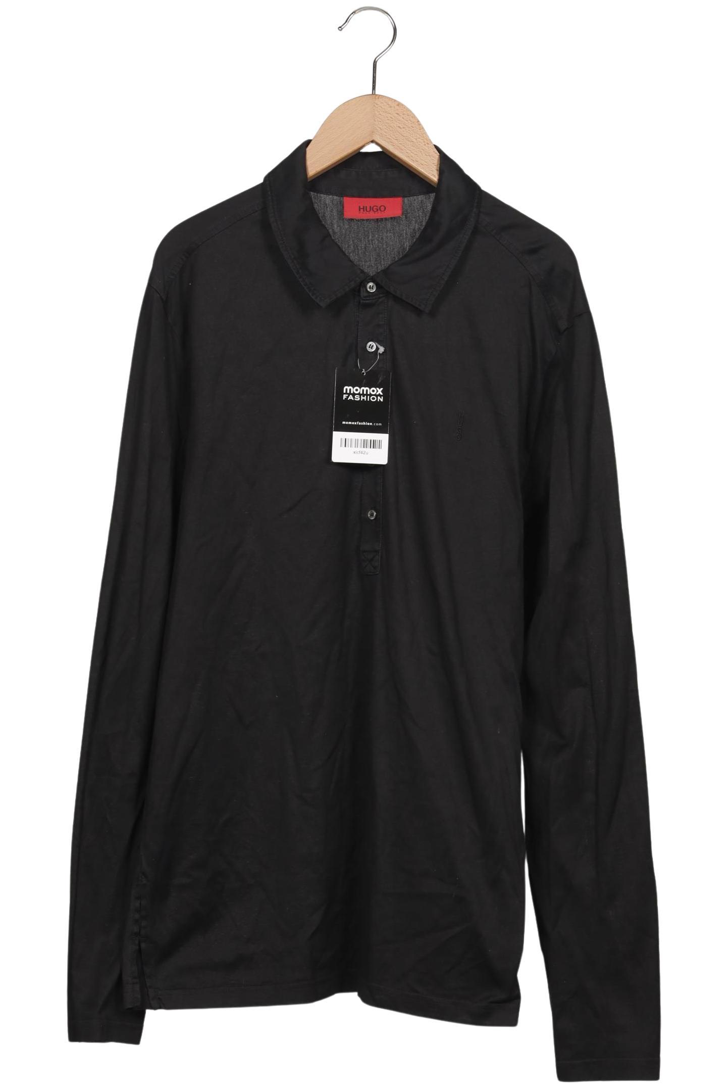 

Hugo by Hugo Boss Herren Poloshirt, schwarz, Gr. 54