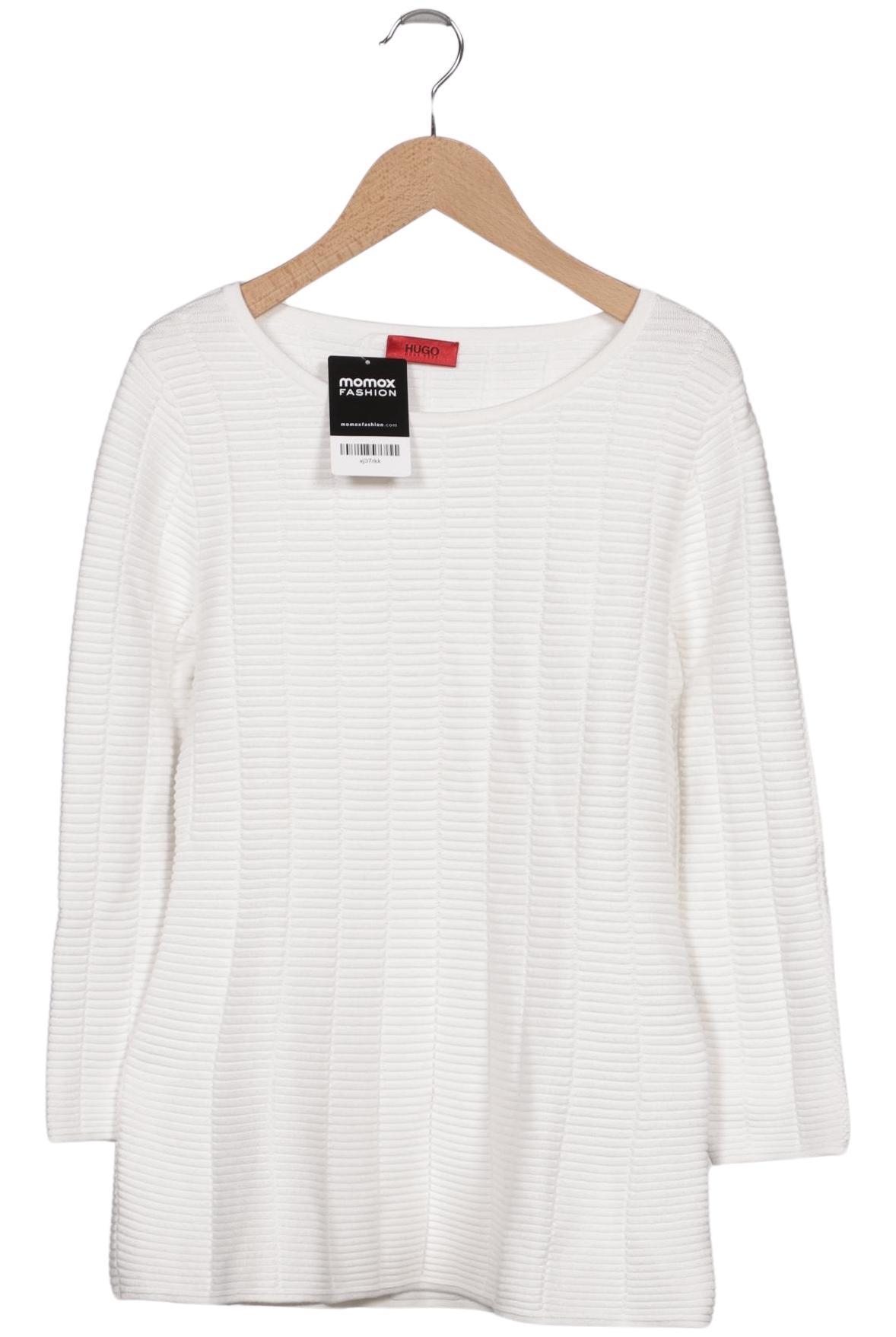 

Hugo by Hugo Boss Damen Pullover, weiß, Gr. 36