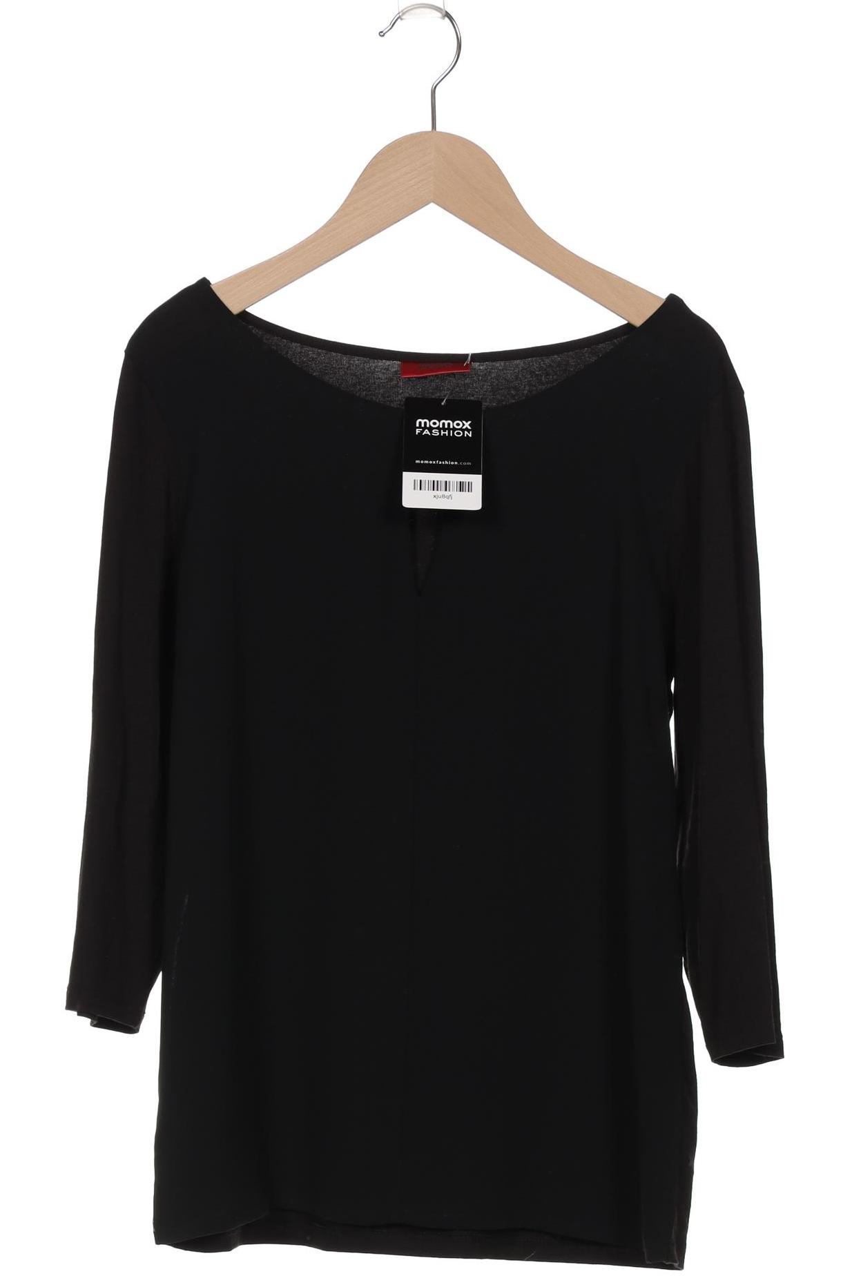 

Hugo by Hugo Boss Damen Langarmshirt, schwarz, Gr. 38
