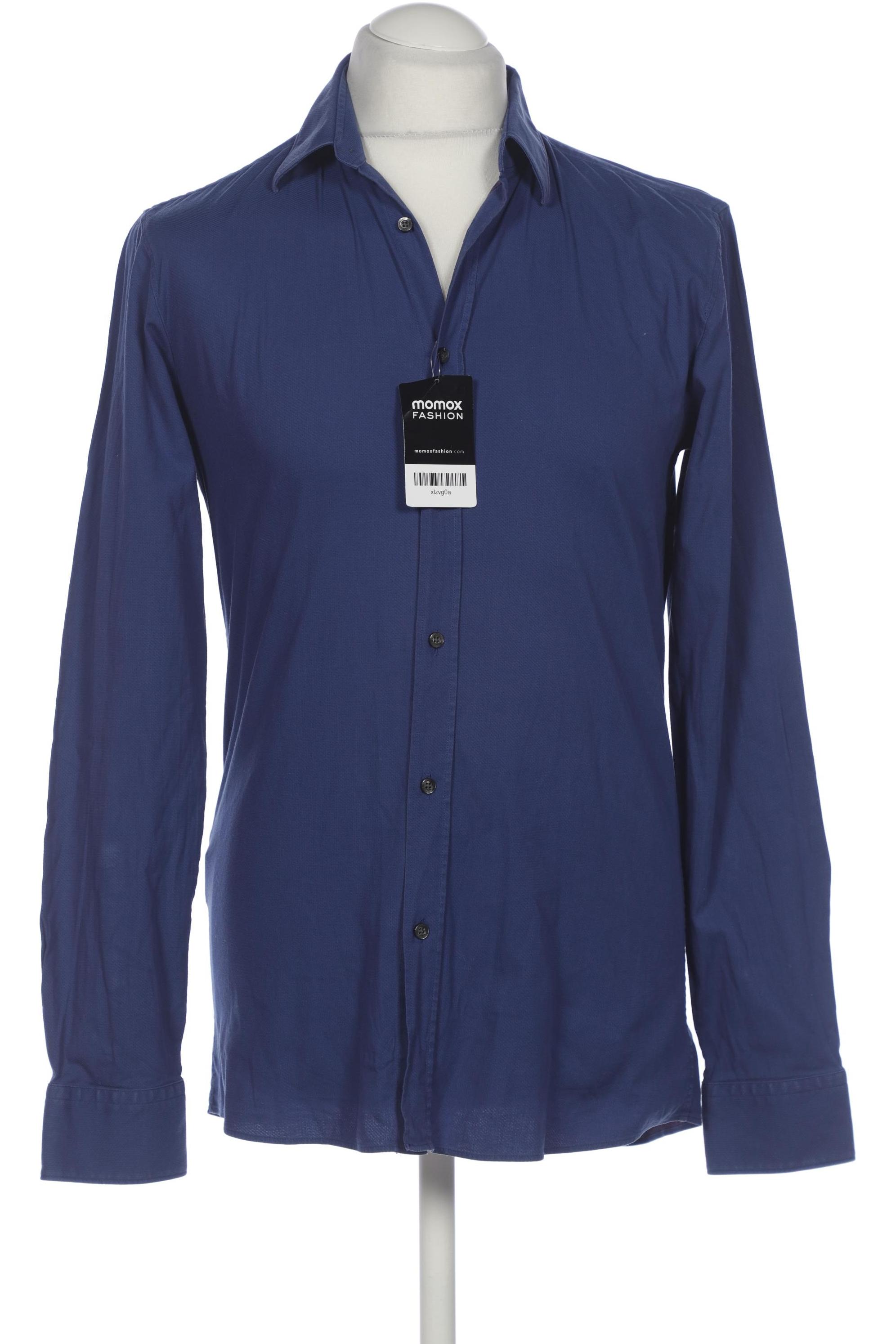 

Hugo by Hugo Boss Herren Hemd, marineblau, Gr. 48