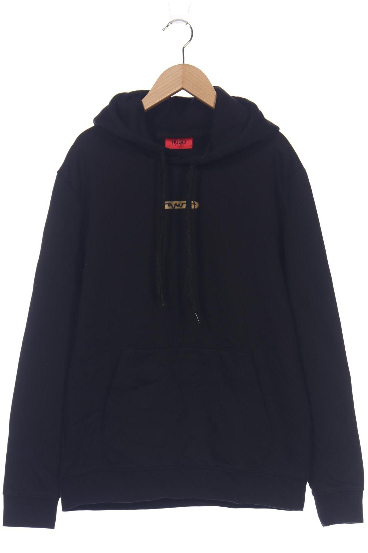 

Hugo by Hugo Boss Herren Kapuzenpullover, schwarz, Gr. 46