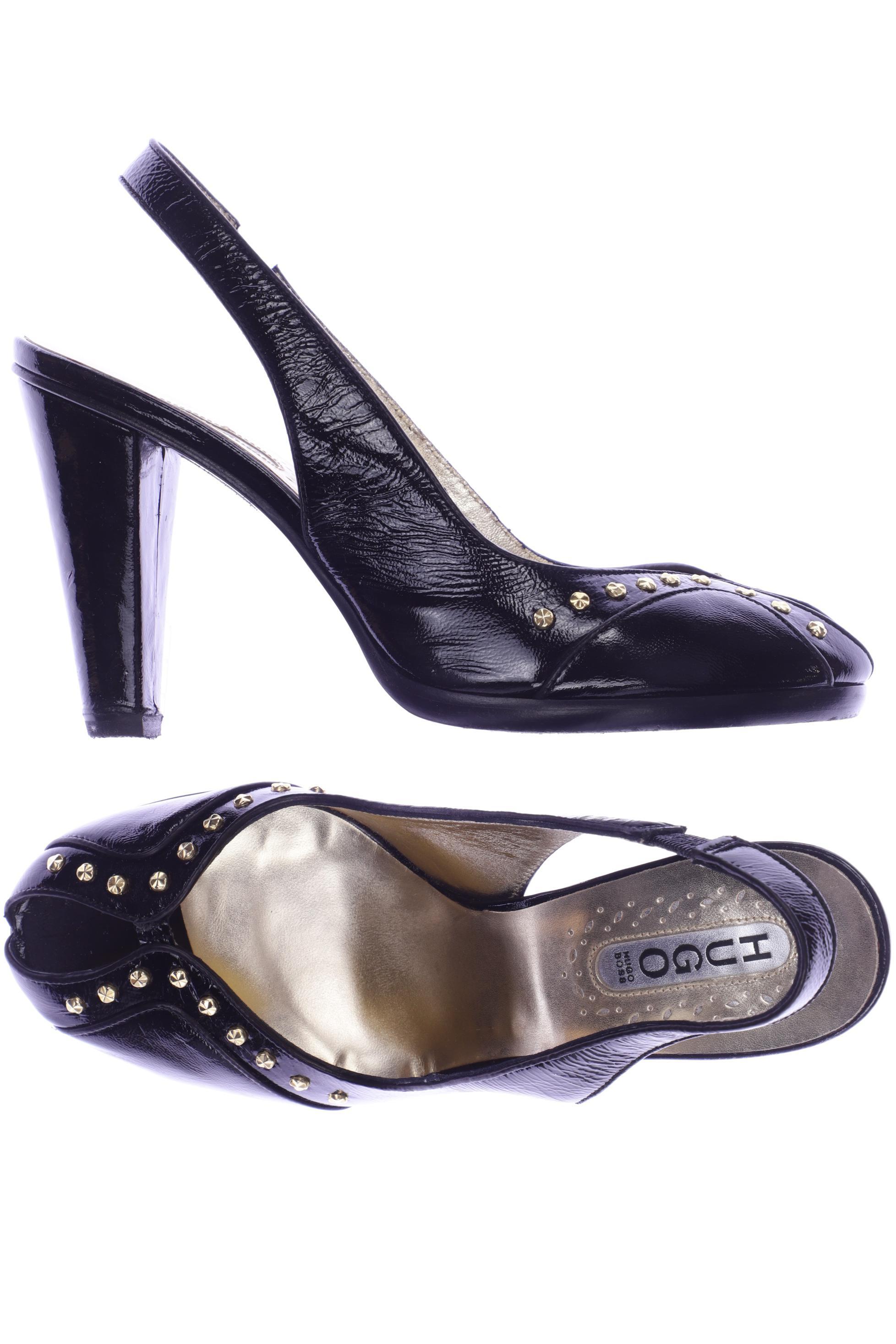 

Hugo by Hugo Boss Damen Sandale, schwarz, Gr. 39.5