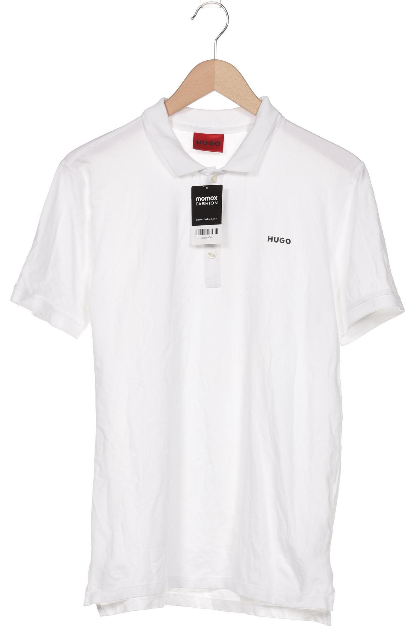 

Hugo by Hugo Boss Herren Poloshirt, weiß, Gr. 48